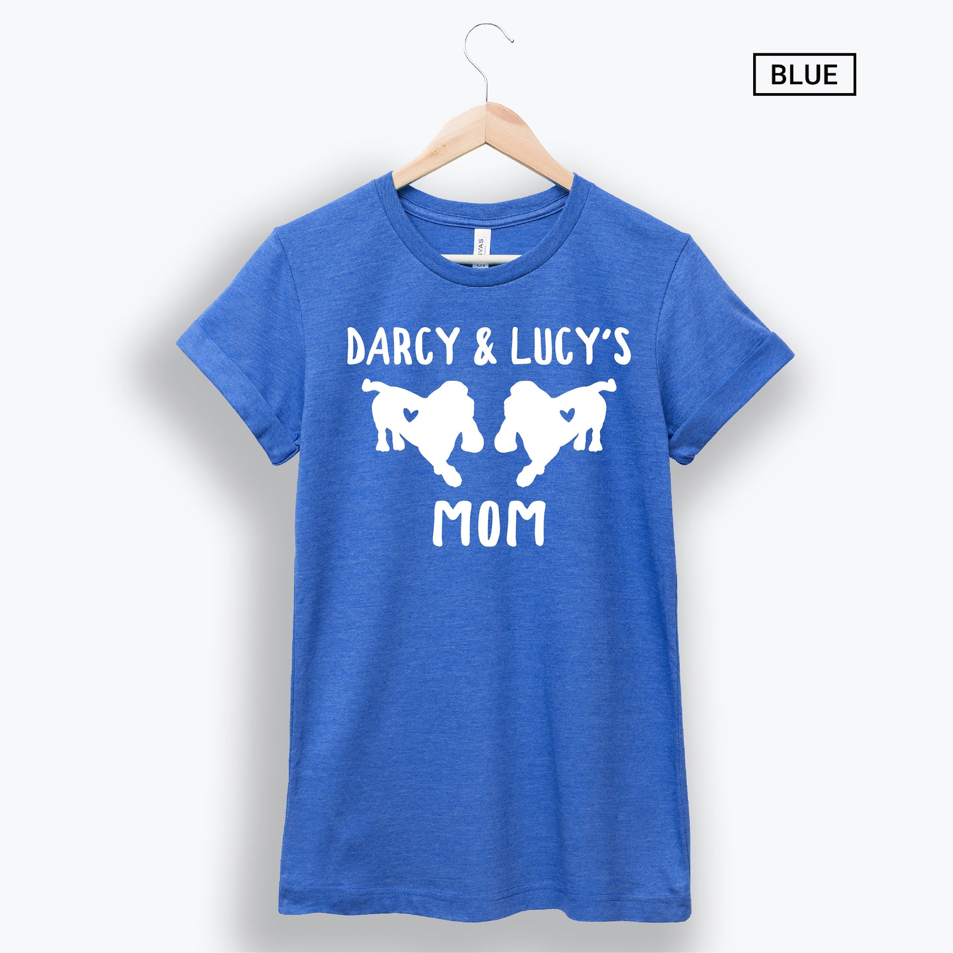 Personalized Basset Hound Mom Shirt - Gift [Unisex Shirt]