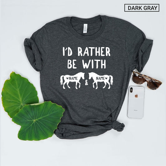 Personalize Horse Shirt - Gift [Unisex Shirt]