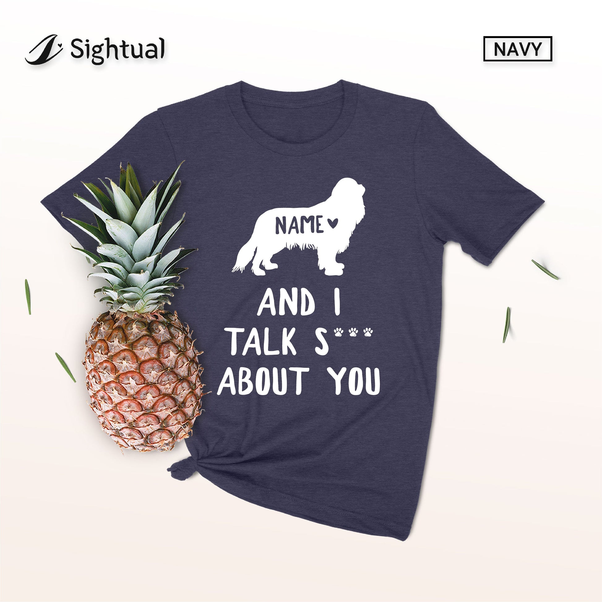 Personalized Cavalier King Charles Spaniel Shirt - Funny Cavalier King Charles Spaniel Shirt - Cute Cavalier Shirt - Gift [Unisex Shirt]