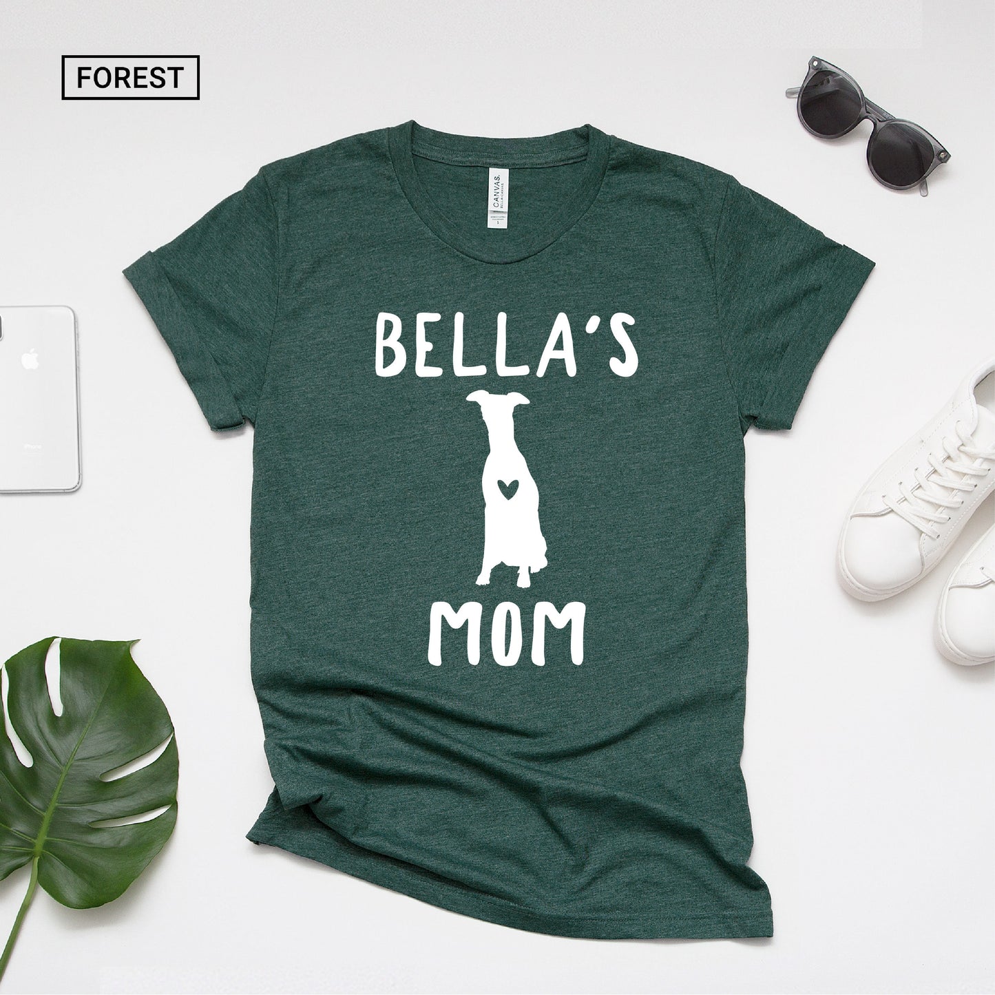 Personalized Whippet Mom Shirt - Cute Whippet Mom Shirt - Whippet Mama Shirt - Gift - [Unisex Shirt]