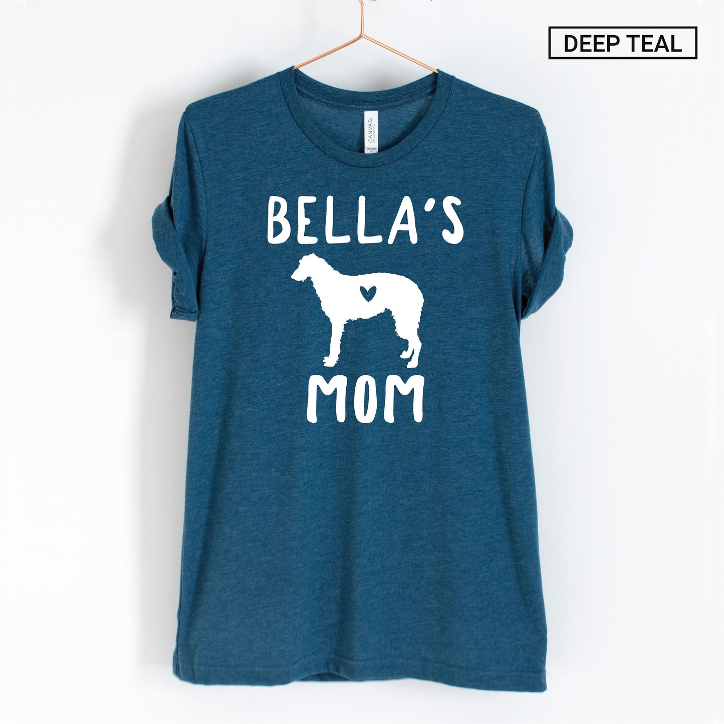 Personalized Irish wolfhound Mom Shirt - Cute Irish wolfhound Mama Shirt - Gift - [Unisex Shirt]