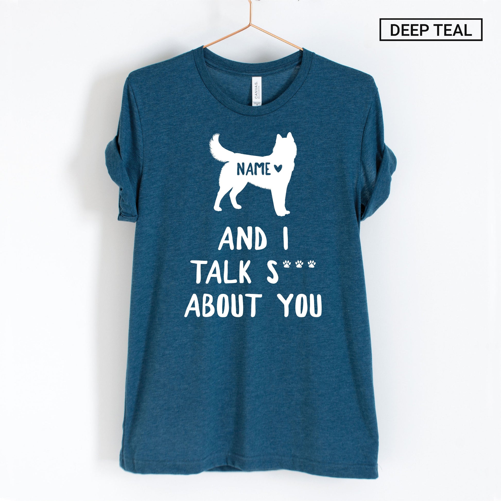 Personalized Alaskan Malamute Shirt - Funny Malamute Shirt - Cute Malamute Shirt - Gift - [Unisex Shirt]