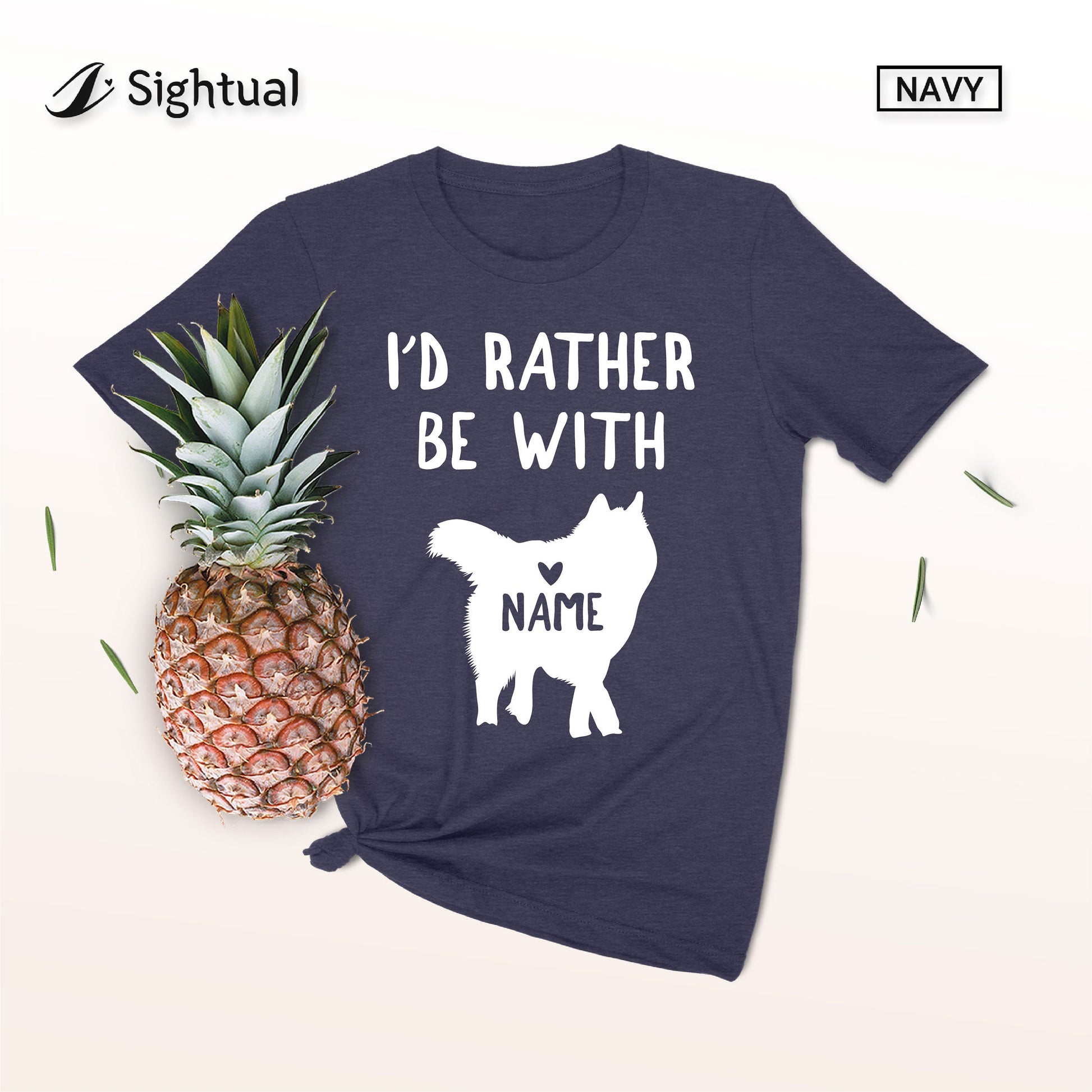 Personalized Alaskan Malamute Shirt - Funny Malamute Shirt - Cute Malamute Shirt - Gift - [Unisex Shirt]