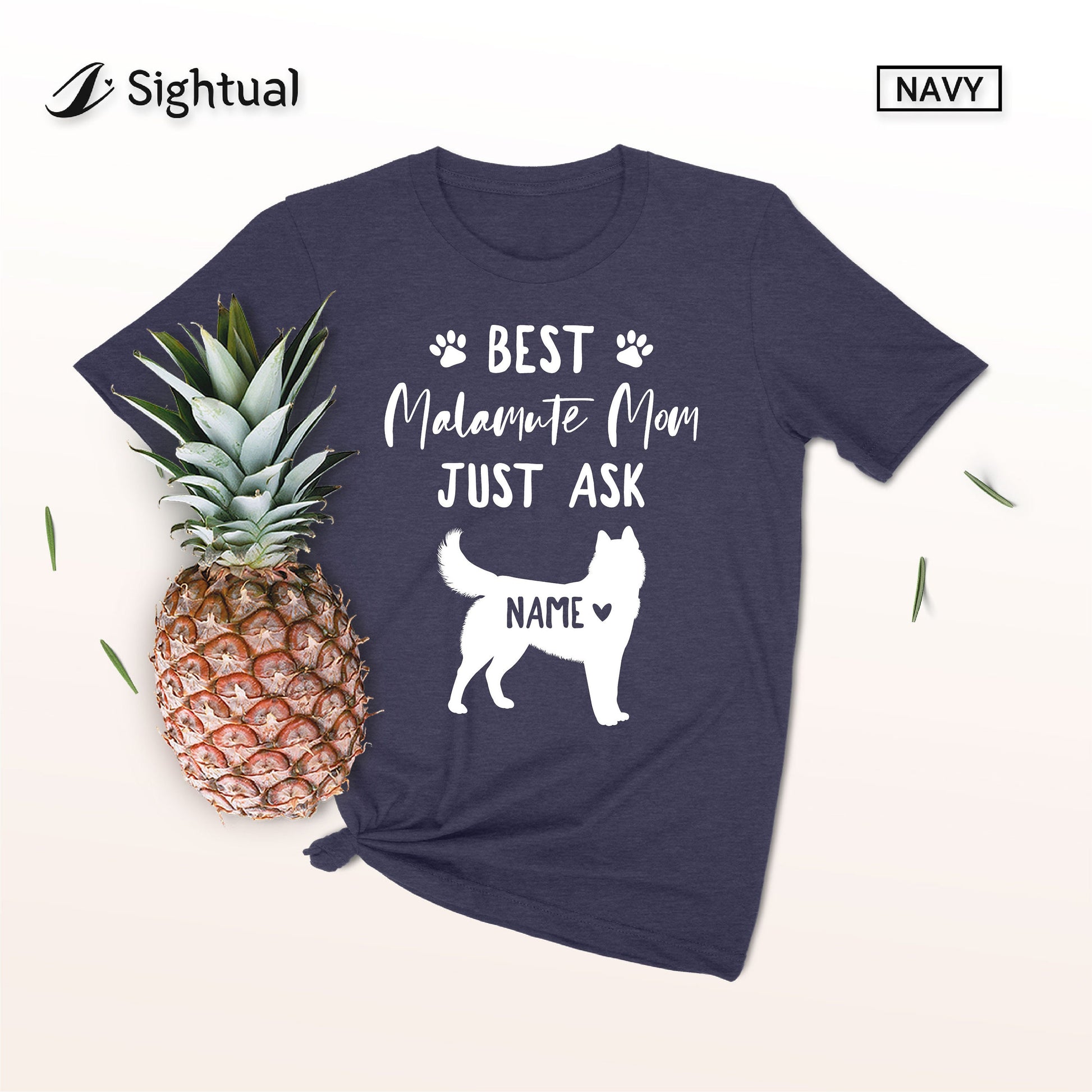 Personalized Alaskan Malamute Mom Shirt - Gift - [Unisex Shirt]