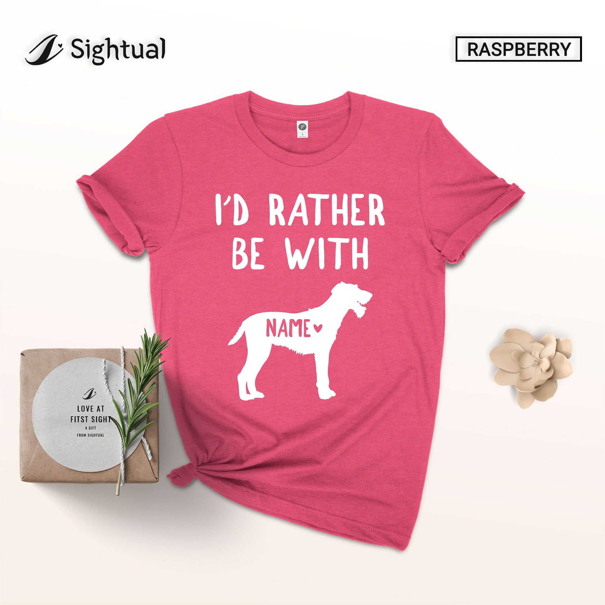 Personalized Irish wolfhound Shirt - Funny Irish wolfhound Shirt - Gift - [Unisex Shirt]