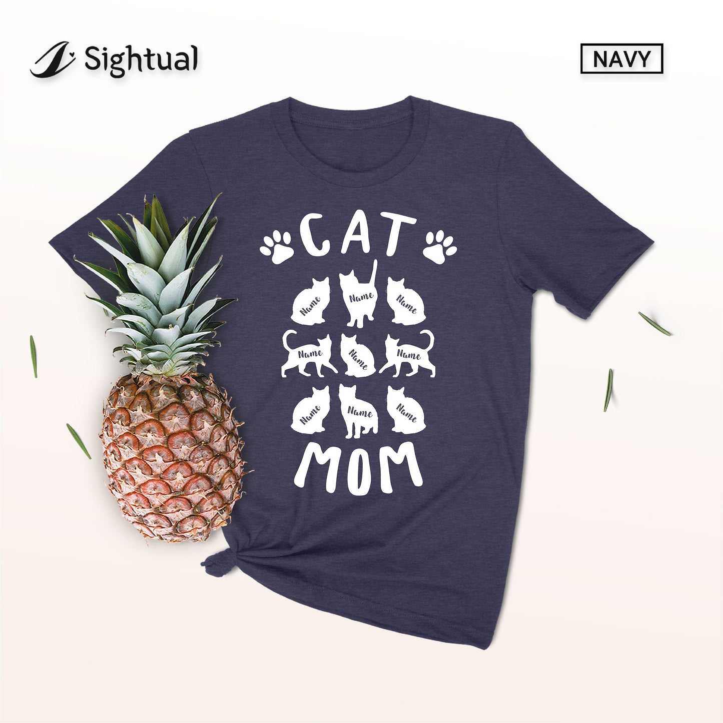 Personalized Cat Mom Shirt - Gift [Unisex Shirt]