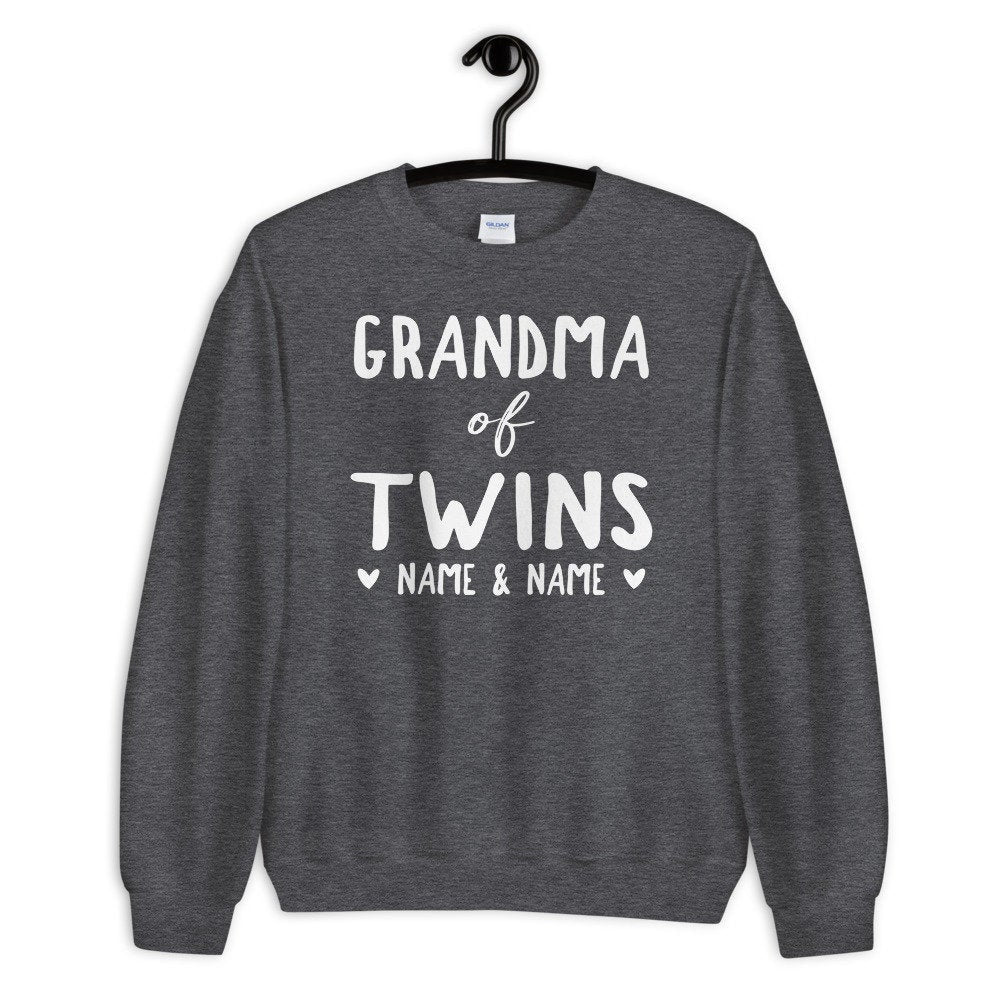 Personalized Grandma of Twins Sweatshirt - Gift