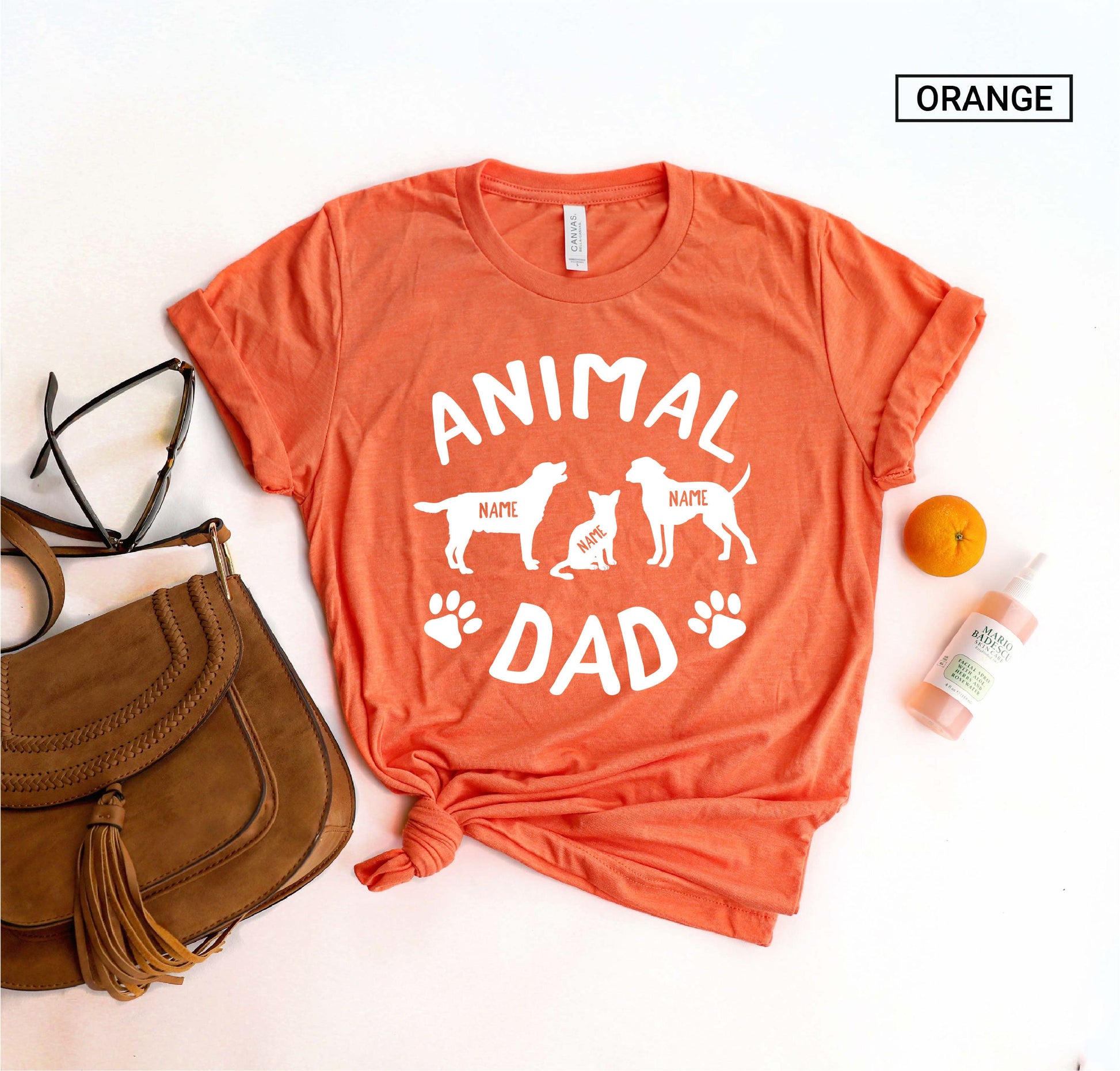 Personalized Animal Dad Shirt [Unisex Shirt]