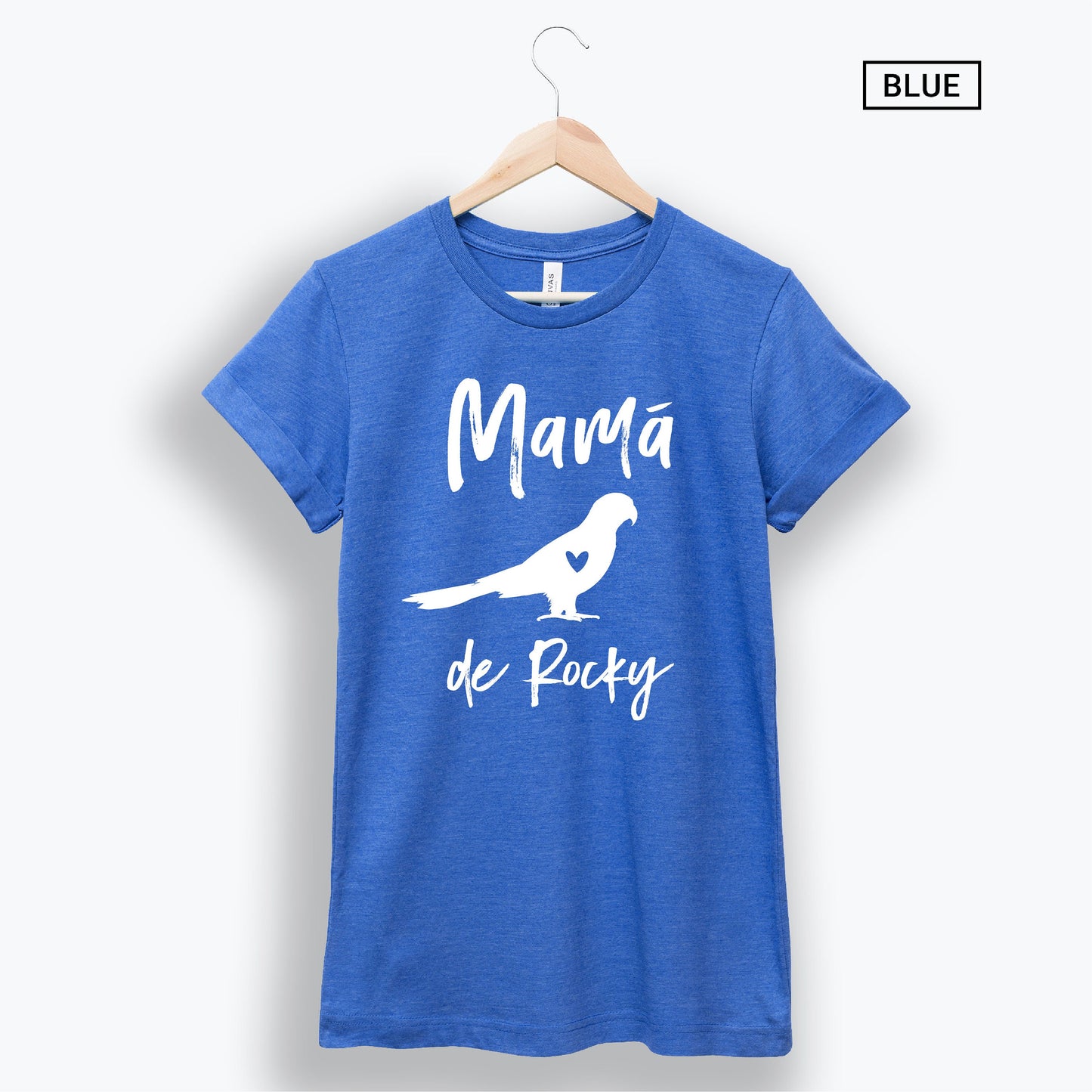 Personalized Parrot Mom Shirt - Spanish [Unisex Shirt]