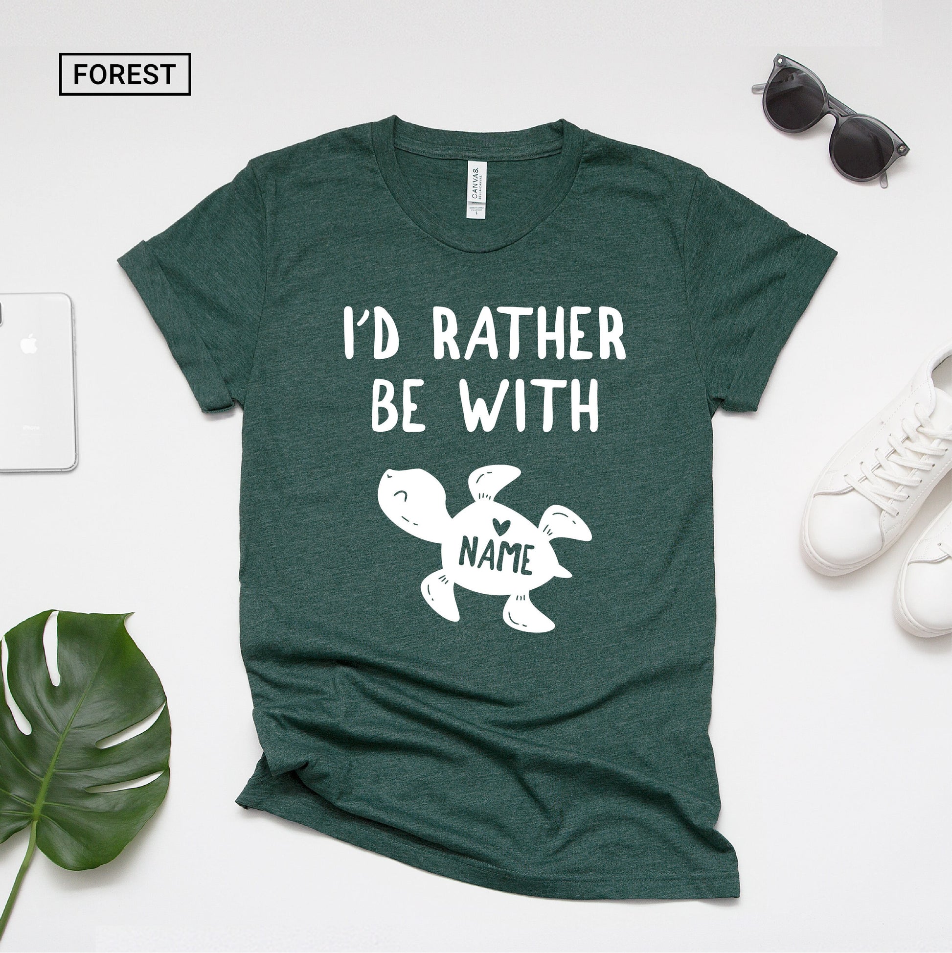 Personalized Funny Turtle Shirt - Custom Cute Turtle Shirt - Gift [Unisex Shirt]