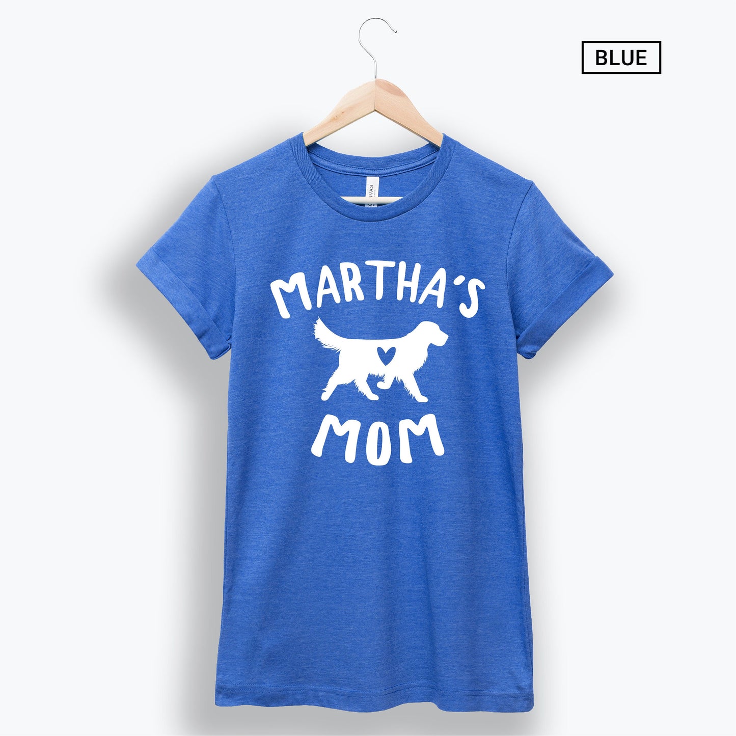 Personalized Golden Mom Shirt - Golden Retriever Mom Shirt - Gift [Unisex Shirt]