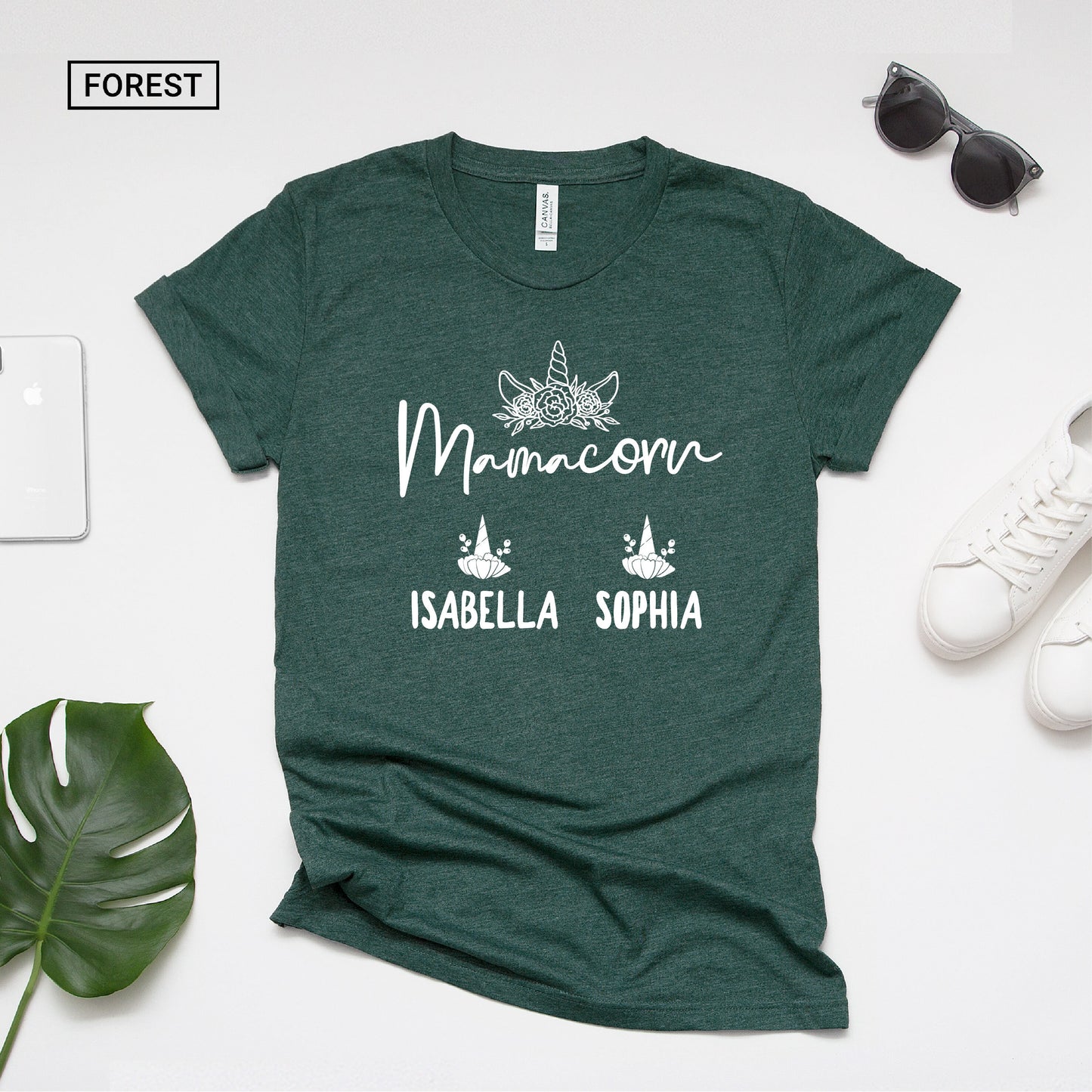 Personalized Mamacorn Shirt - Mama Unicorn Shirt - Gift [Unisex Shirt]