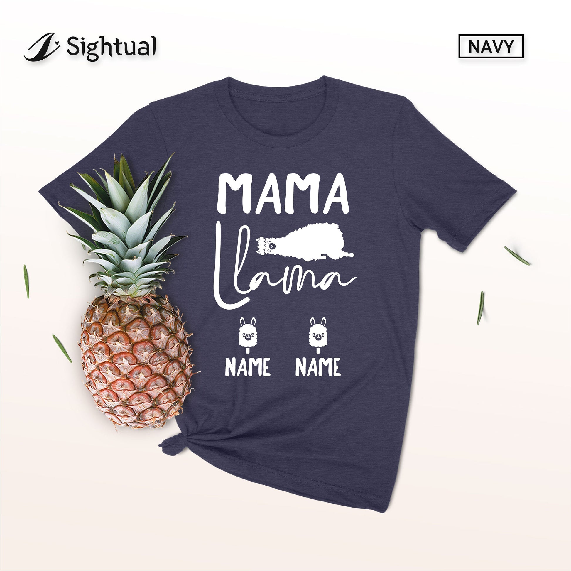 Personalized Mama Llama Shirt - Gift [Unisex Shirt]