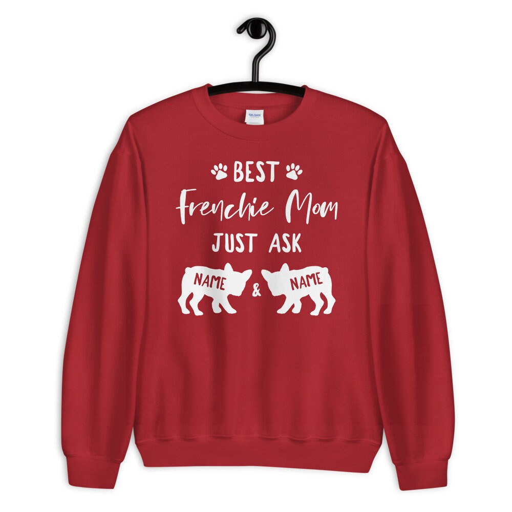 Personalized Best Frenchie Mom Sweatshirt - Gift