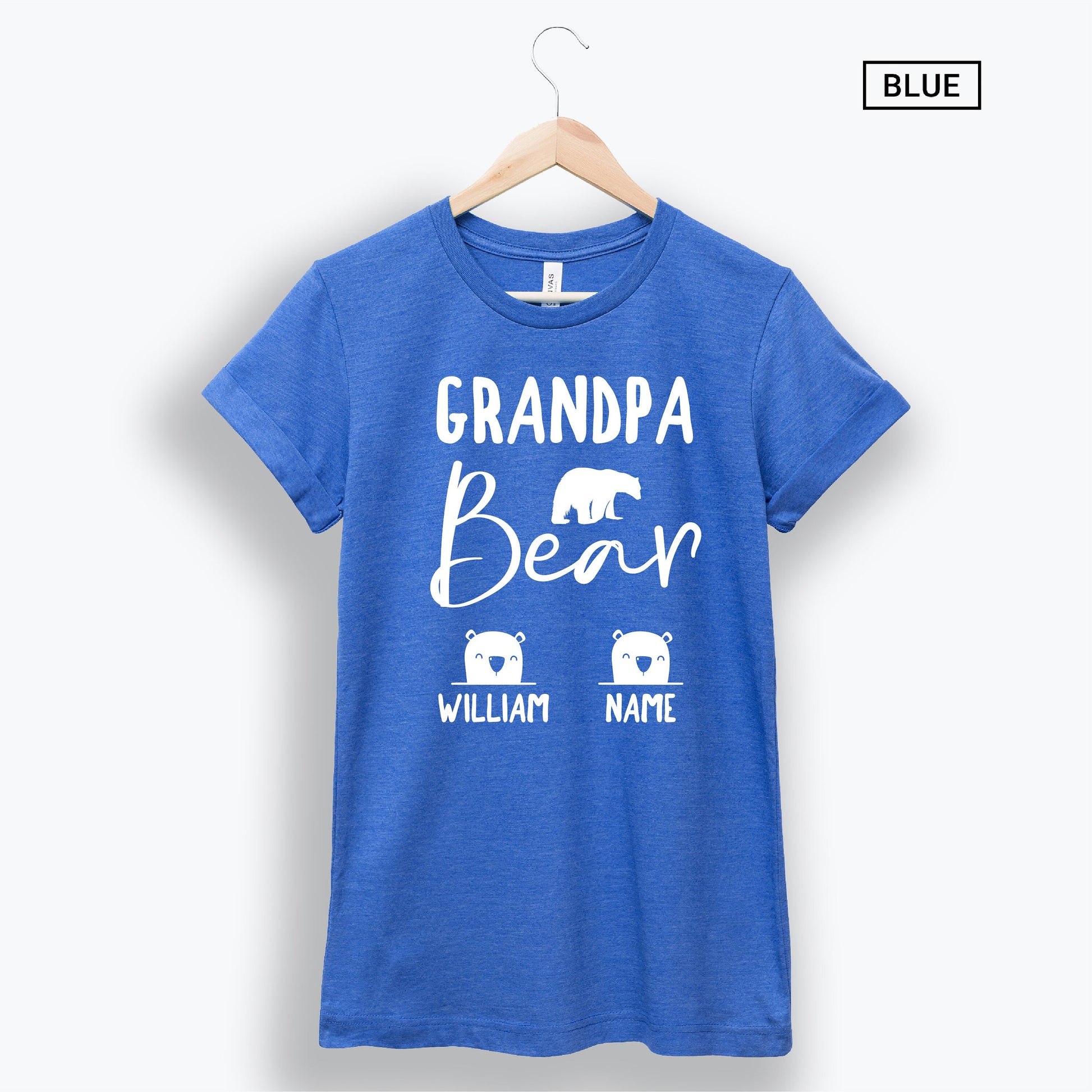 Personalized Grandpa Bear Shirt - Gift [Unisex Shirt]