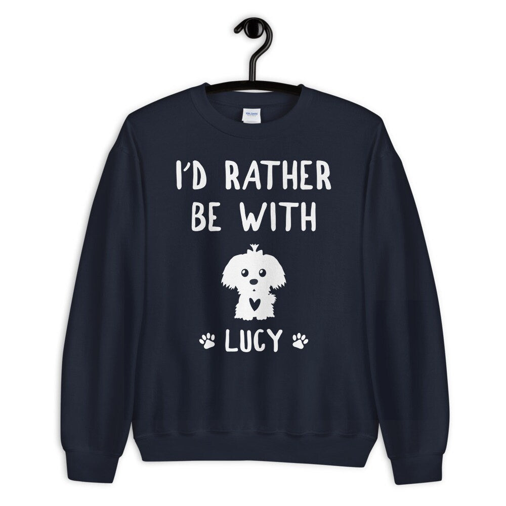 Personalized Funny Maltese Sweatshirt - Gift