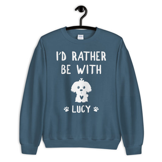 Personalized Funny Maltese Sweatshirt - Gift