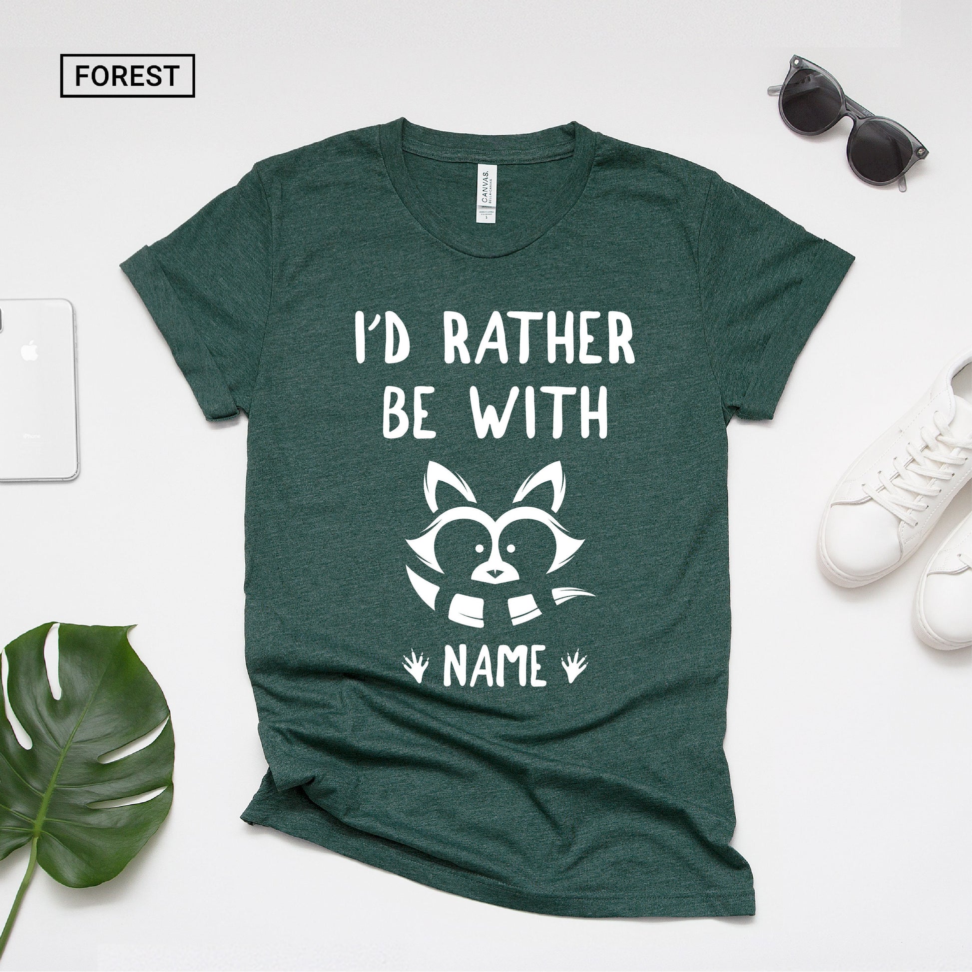 Personalized Raccoon Shirt - Gift [Unisex Shirt]