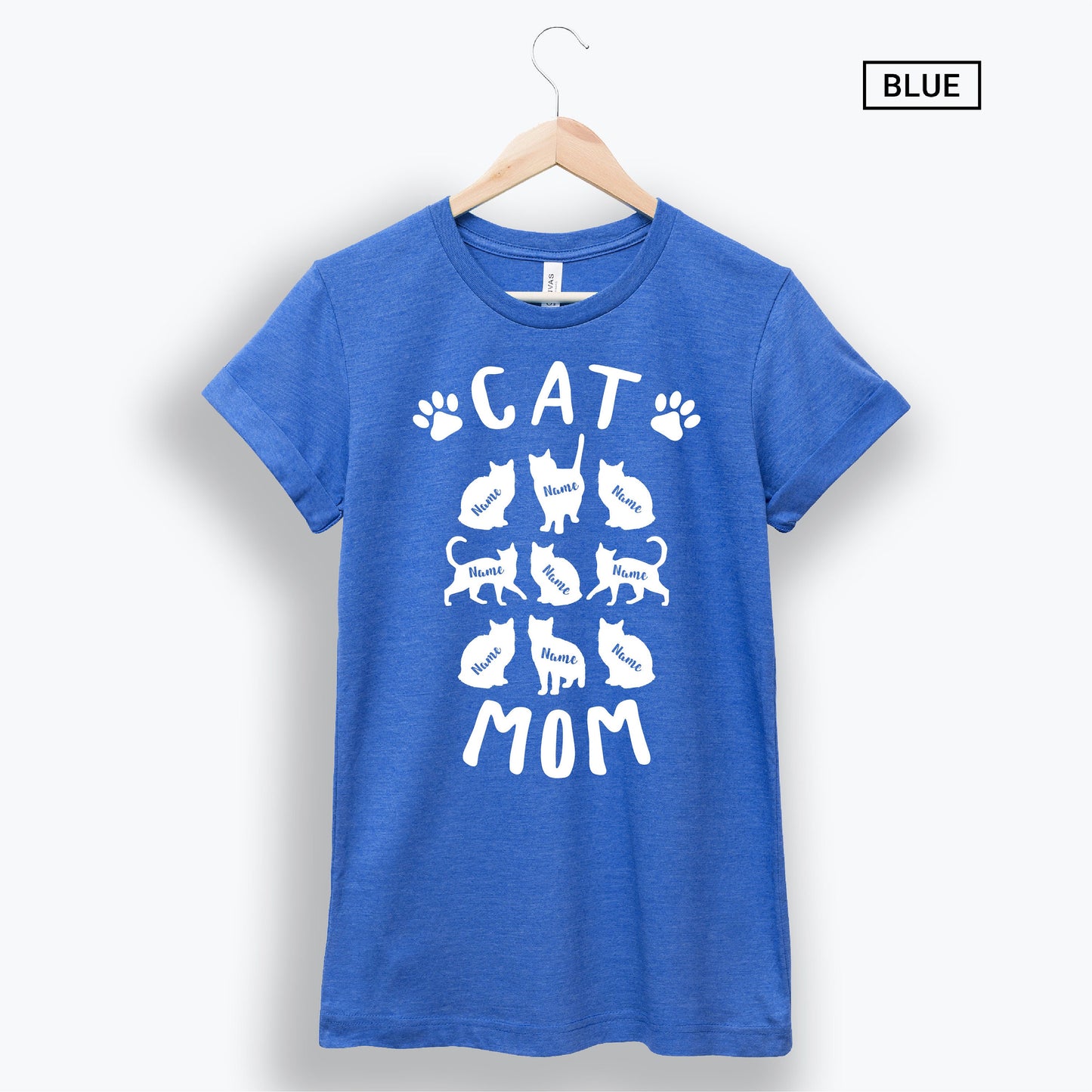 Personalized Cat Mom Shirt - Gift [Unisex Shirt]