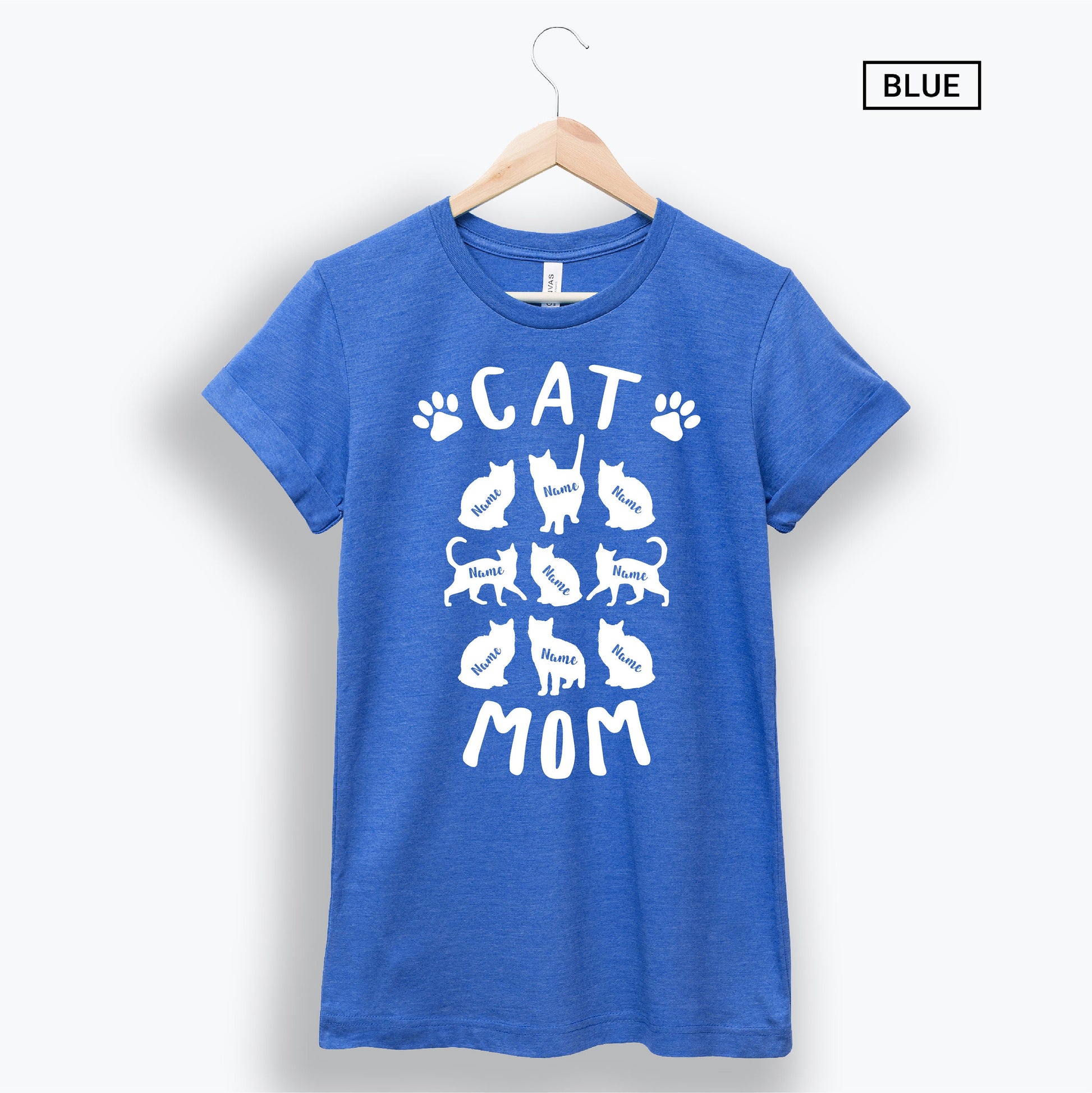 Personalized Cat Mom Shirt - Gift [Unisex Shirt]
