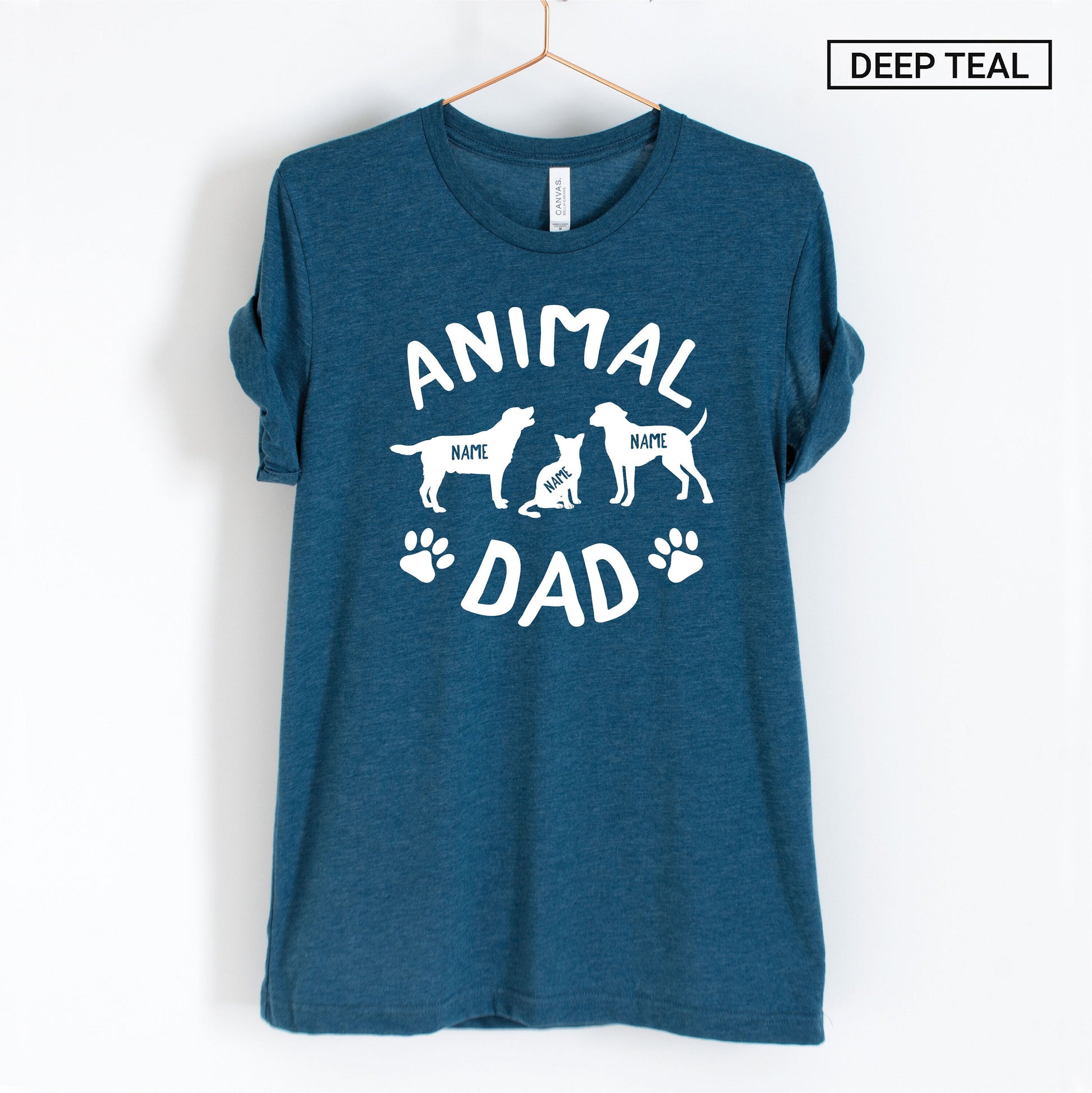 Personalized Animal Dad Shirt [Unisex Shirt]