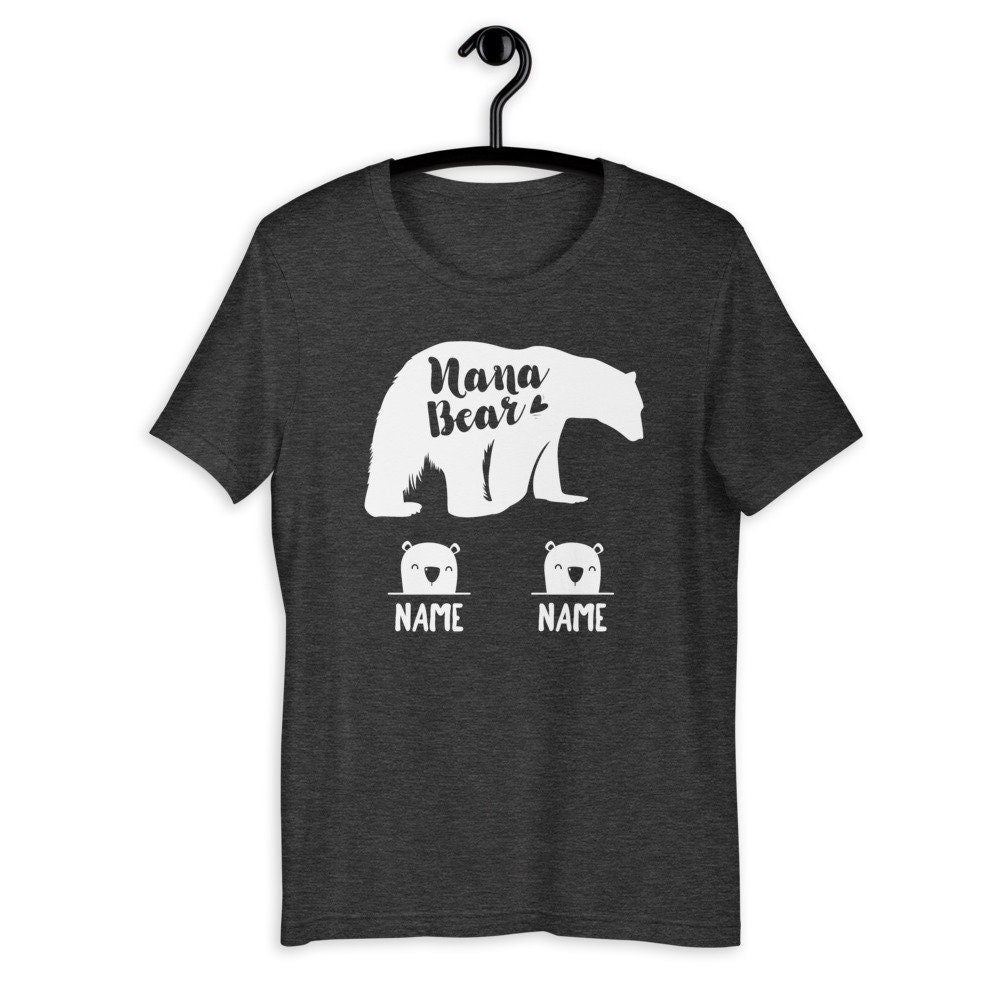 Personalized Nana Bear Shirt - Customized with names [Unisex Shirt]