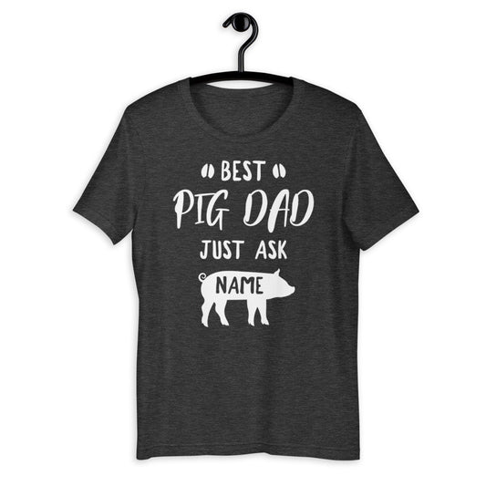 Personalized Pig Dad Shirt - Gift [Unisex Shirt]