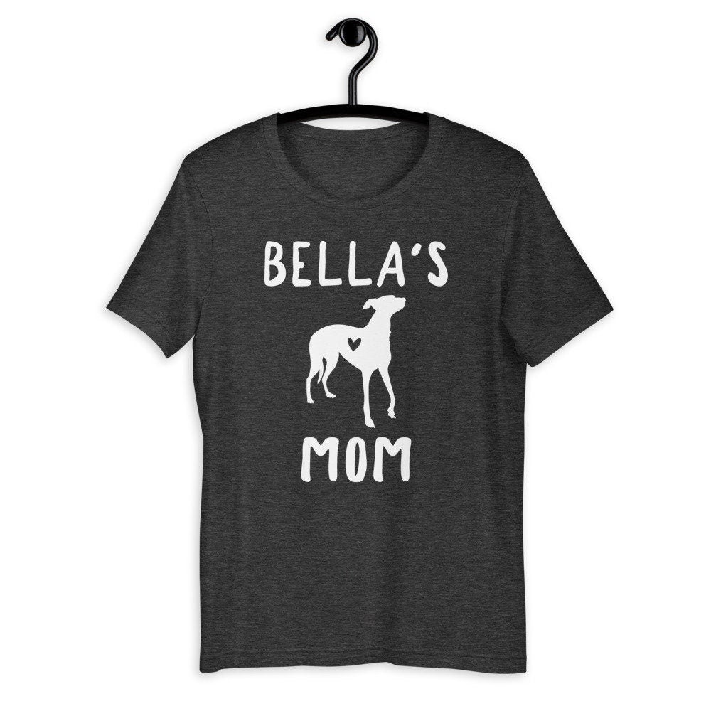 Personalized Funny Italian Greyhound Mom Shirt - Greyhound Mama - Customized with names [Unisex Shirt]