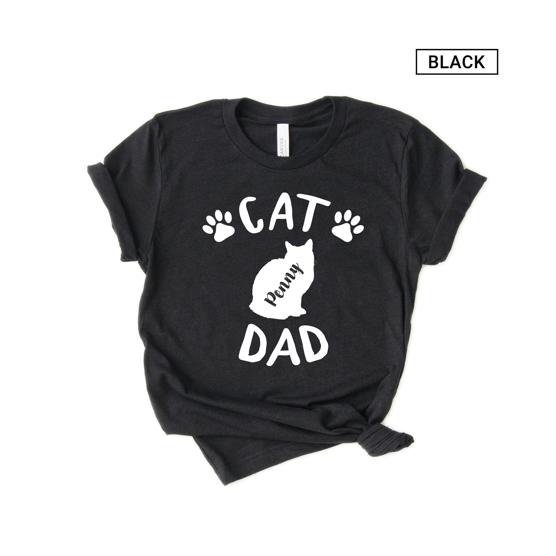Personalized Cat Dad Shirt - Gift [Unisex Shirt]
