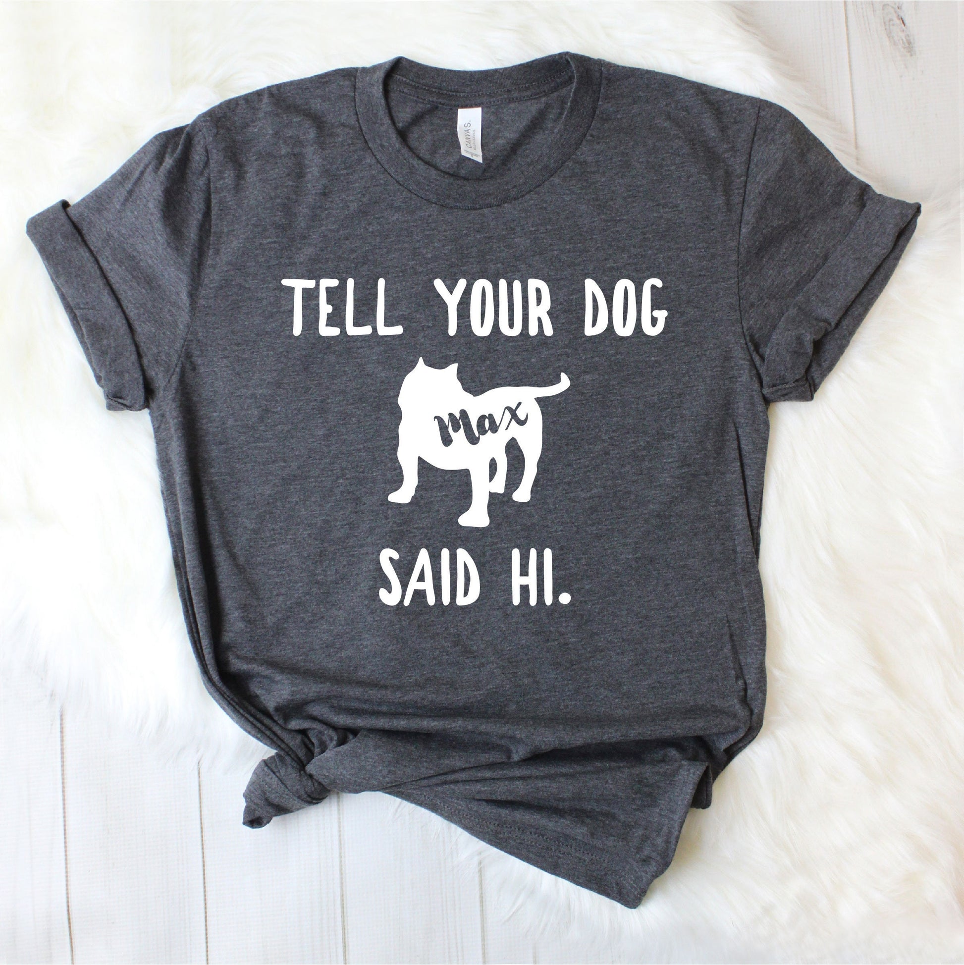 Personalized American Bully Shirt - Customized with your pet's name - Gift [Unisex Shirt]