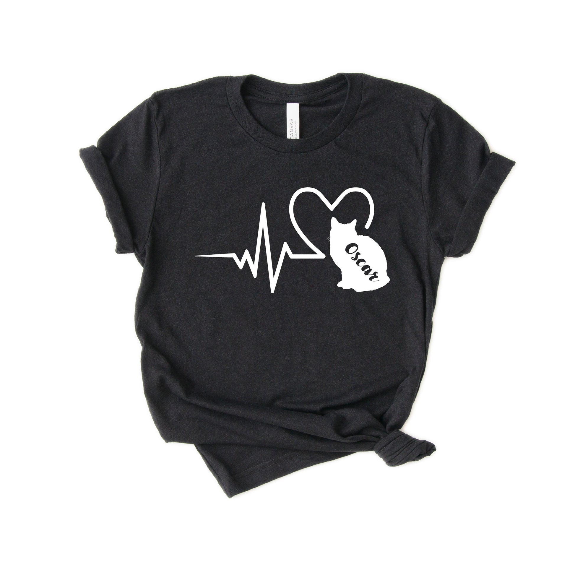 Personalized Cat Shirt - Custom Unisex Shirt - Cute Gift