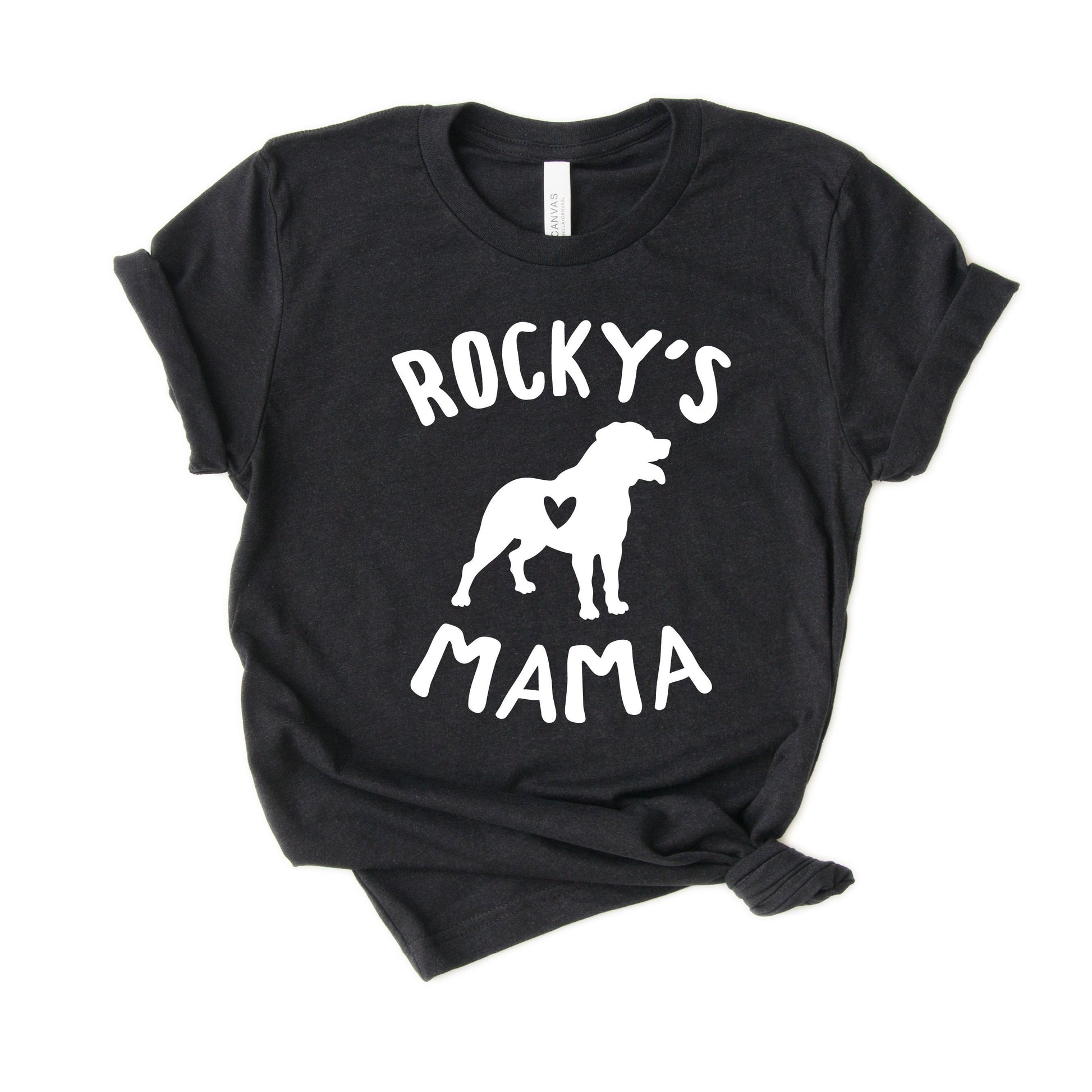 Personalized Rottweiler Mama Shirt - Funny Rottie Mama Shirt - Rottweiler Mom Shirt - Gift with your pet's name [Unisex Shirt]