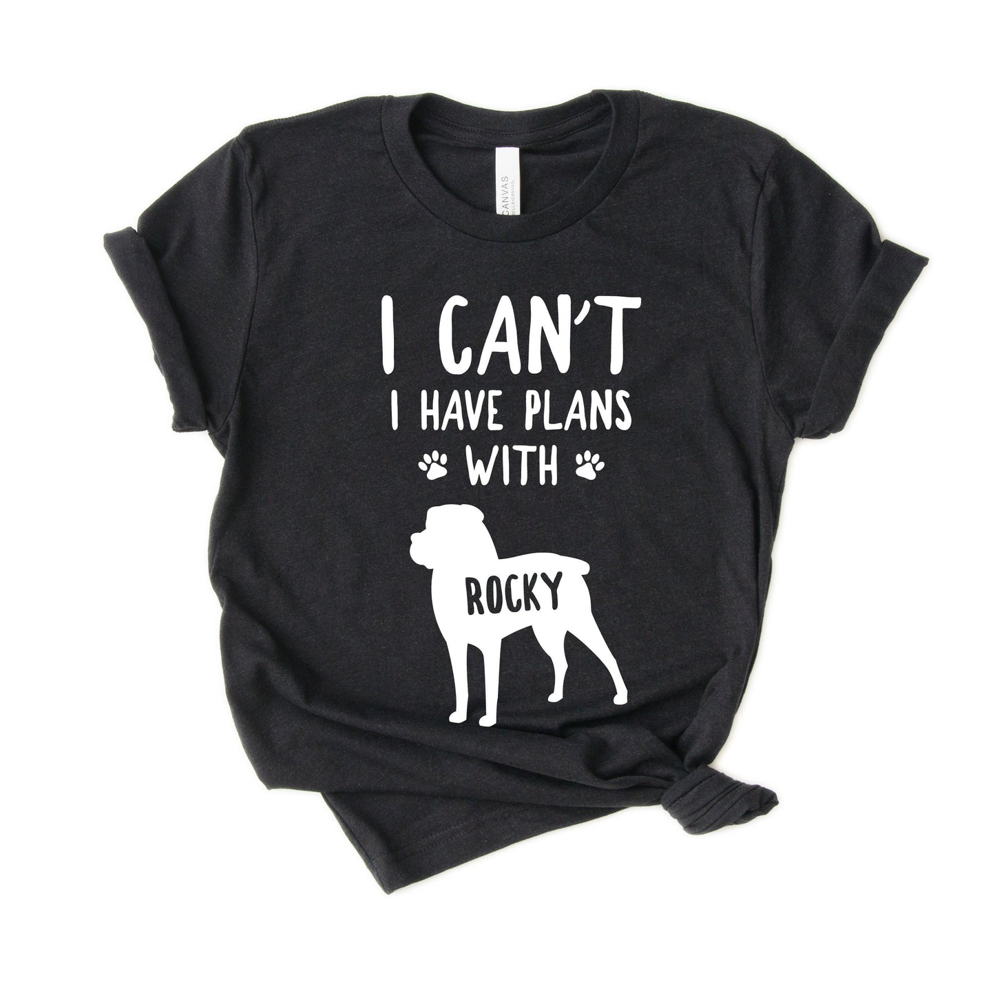 Personalized Rottweiler Shirt - Funny Rottie Shirt - Customized with pet's name - Gift [Unisex Shirt]