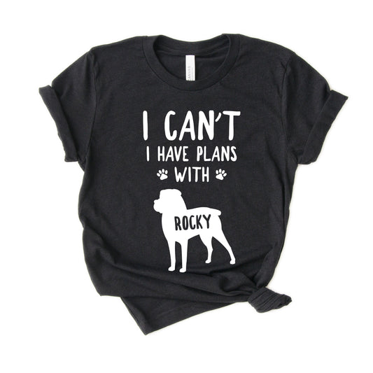 Personalized Rottweiler Shirt - Funny Rottie Shirt - Customized with pet's name - Gift [Unisex Shirt]