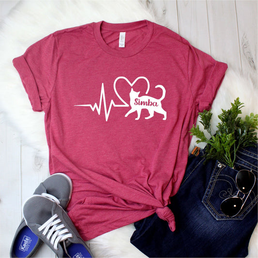 Personalized Cat Shirt - Custom Gift with cat's name [Unisex Shirt]