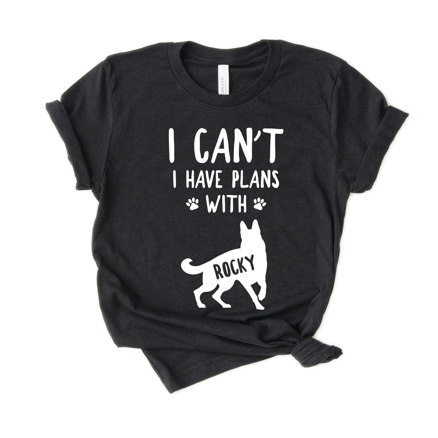 Personalized German Shepherd Shirt - Custom Funny German Shepherd Shirt with pet's name - Gift [Unisex]