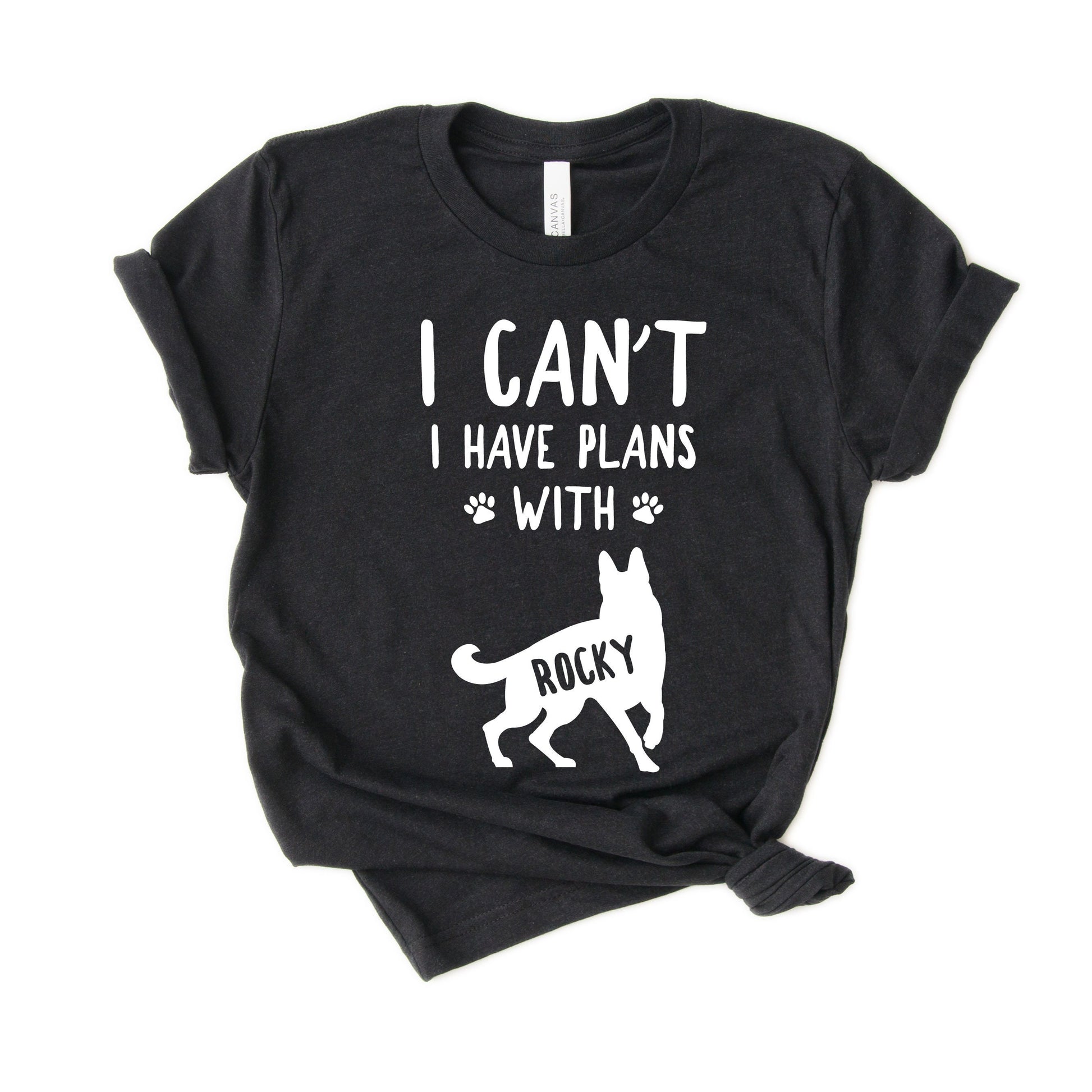 Personalized German Shepherd Shirt - Custom Funny German Shepherd Shirt with pet's name - Gift [Unisex]