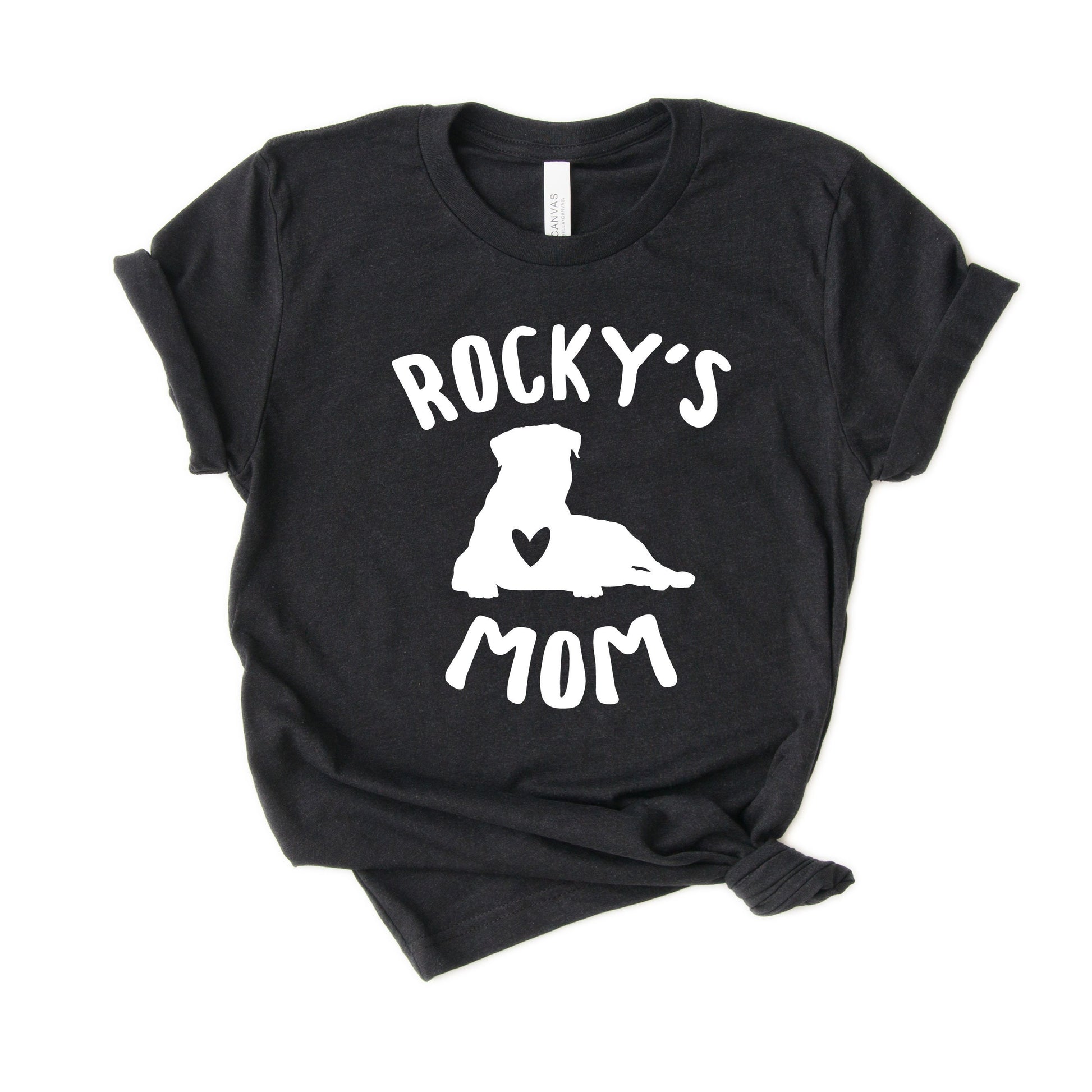 Personalized Rottweiler Mom Shirt - Funny Rottie Mom Shirt - Rottweiler Mama Shirt - Gift with your pet's name [Unisex Shirt]