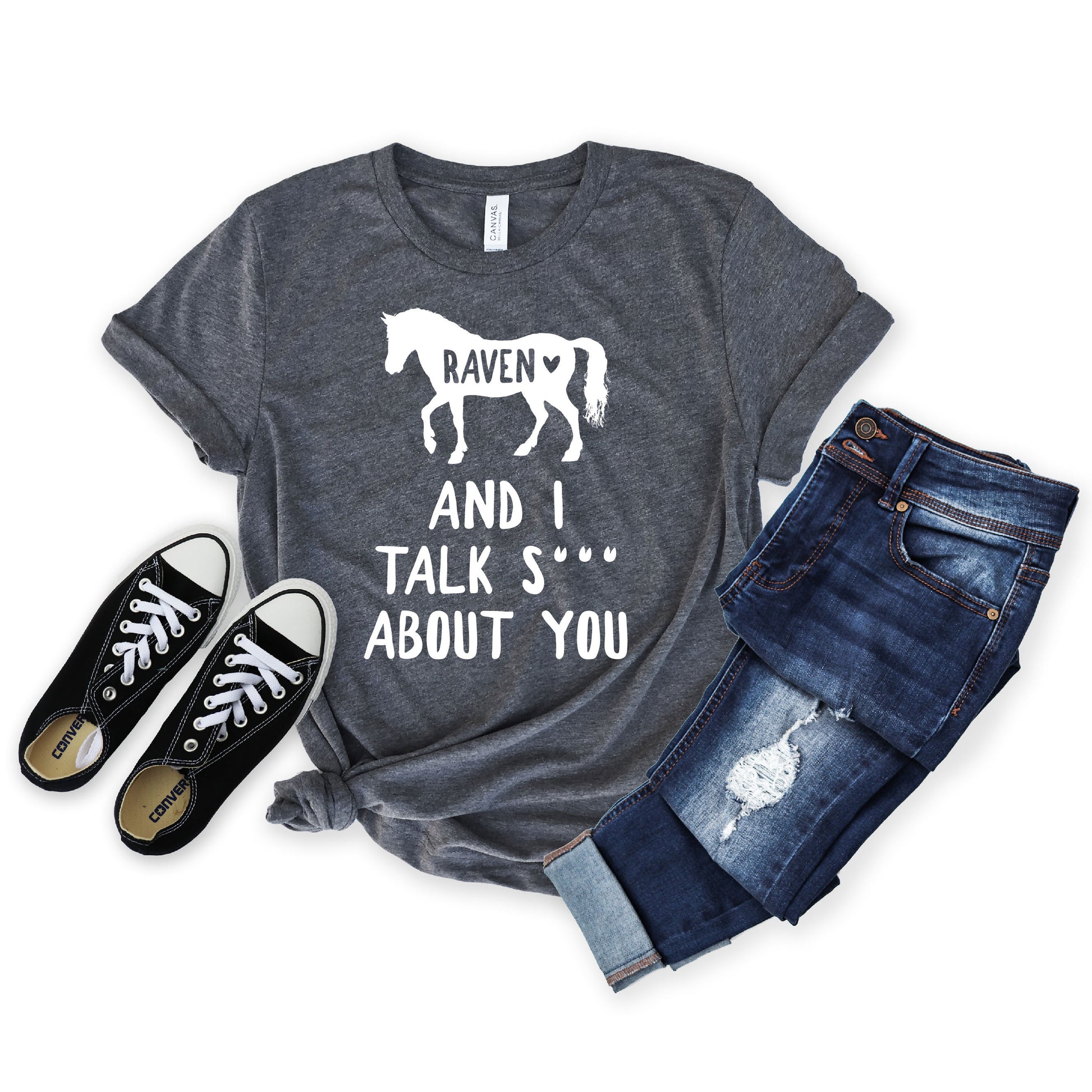 Personalized Funny Horse Shirt - Custom Equestrian Shirt - Horse Lover Gift - Horse Riding Shirt - Horse Racing Shirt - Gift - UNISEX Shirt