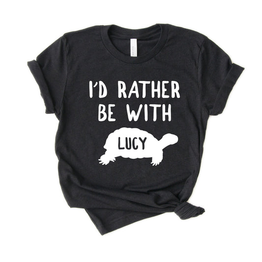 Unisex Personalized Tortoise Shirt - Custom Tortoise Shirt - Gift