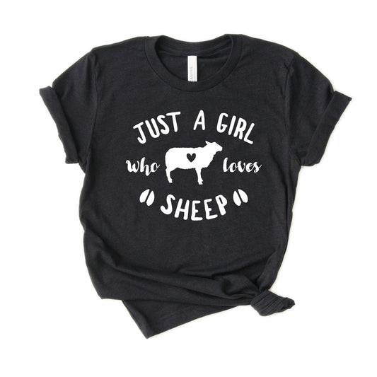 Just a girl who loves Sheep - Cute Sheep Shirt - Gift [Unisex Shirt]