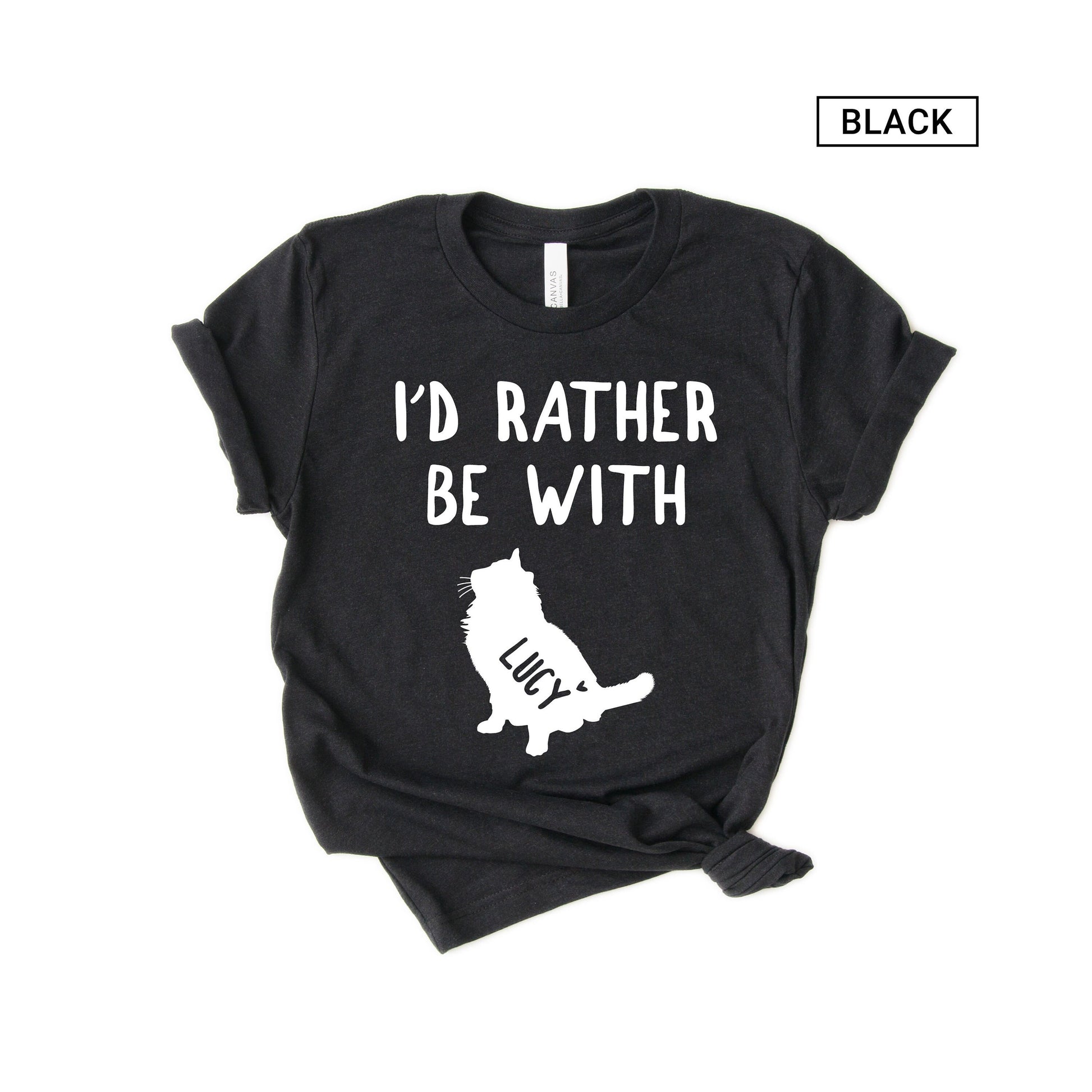 Personalized Funny Ragdoll Cat Shirt - Customized with names [Unisex Shirt]