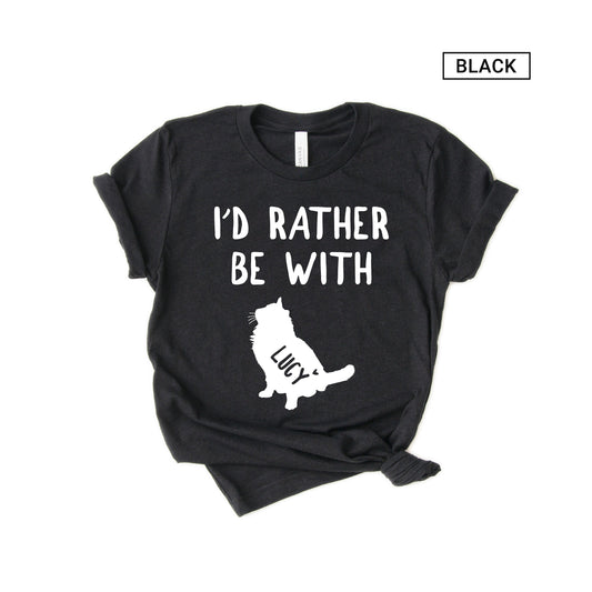 Personalized Funny Ragdoll Cat Shirt - Customized with names [Unisex Shirt]