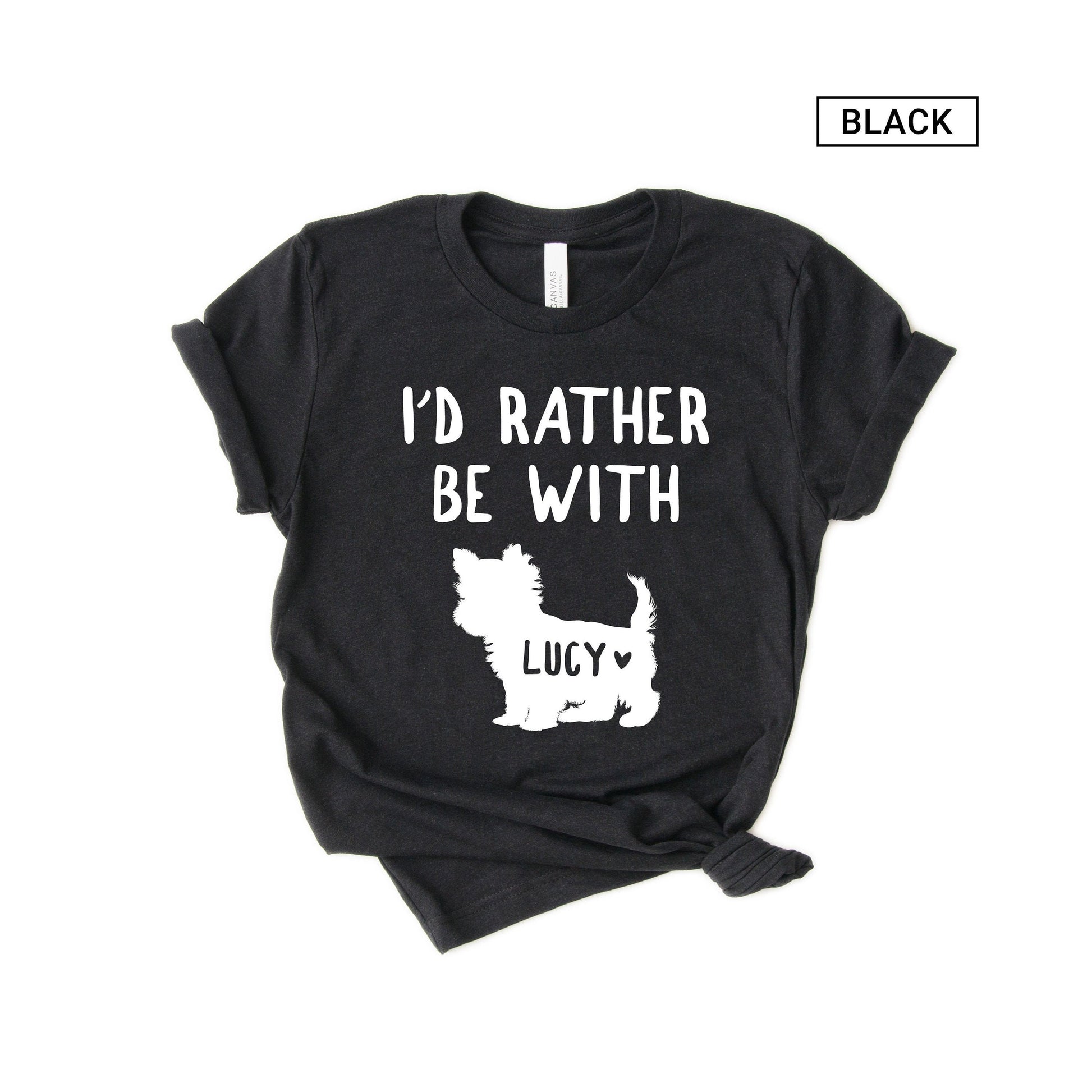 Personalized Funny Cairn Terrier Shirt - Customized with Names - Gift [Unisex Shirt]