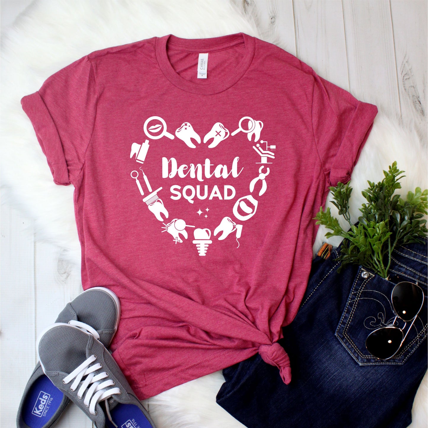 Dental Squad Shirt - Dentist Shirt - Dental Assistant, Dental Hygienist Shirt, Dental Student Shirt [Unisex Tee]