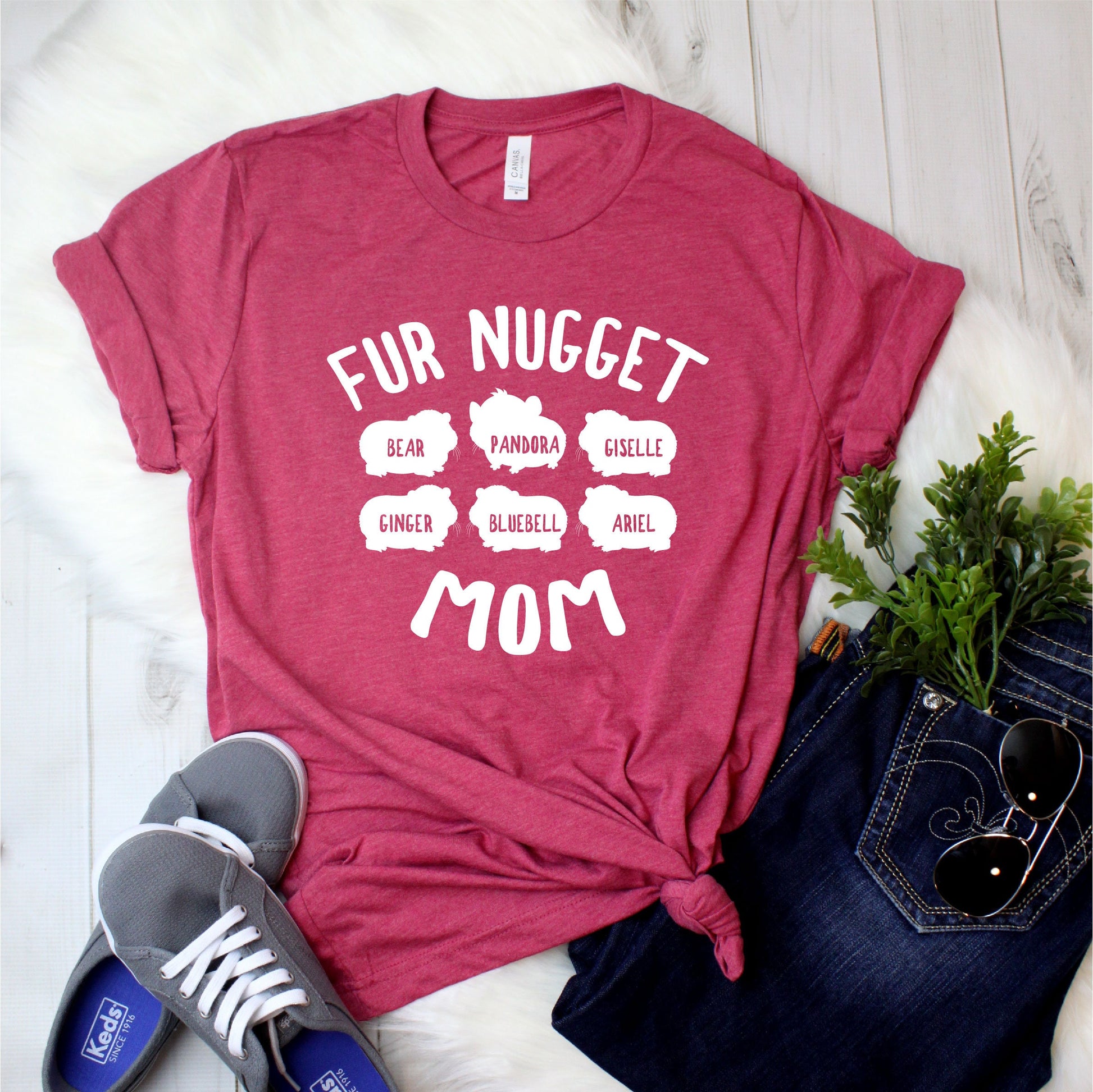 Custom Fur Nugget Mom [Unisex Shirt]