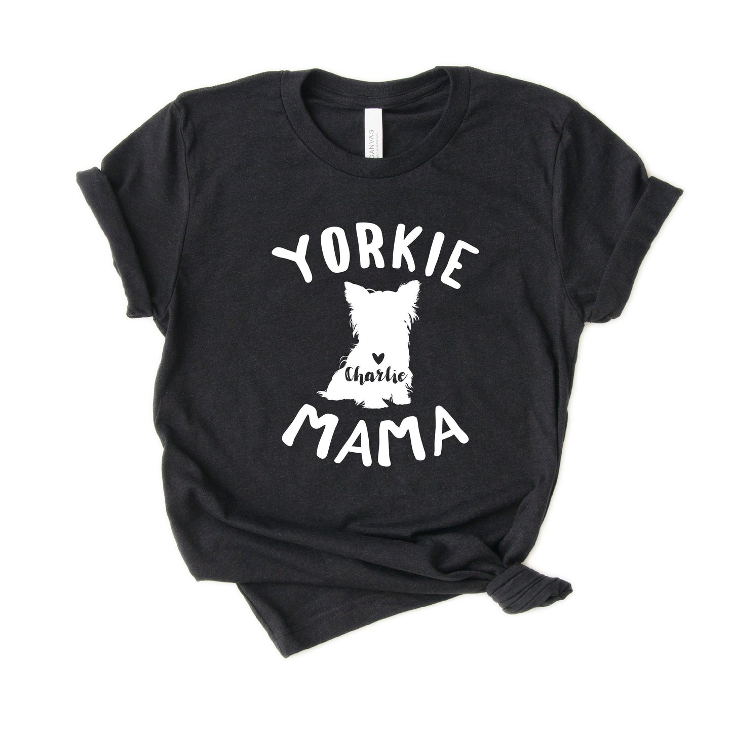 Personalized Yorkshire Mama Shirt - Custom Yorkshire Mom Shirt - Yorkie Mom - Gift [Unisex Shirt ]