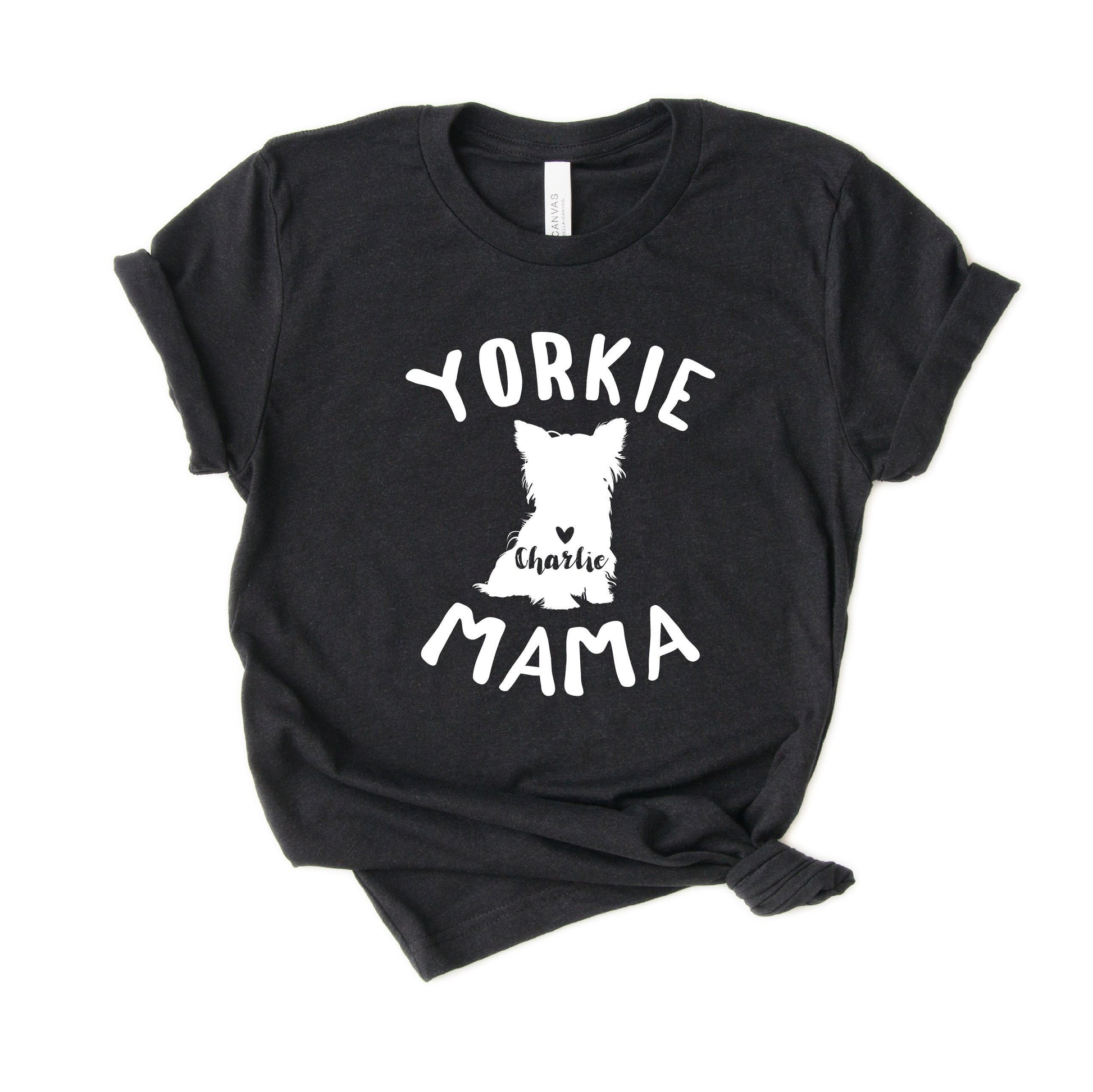 Personalized Yorkshire Mama Shirt - Custom Yorkshire Mom Shirt - Yorkie Mom - Gift [Unisex Shirt ]