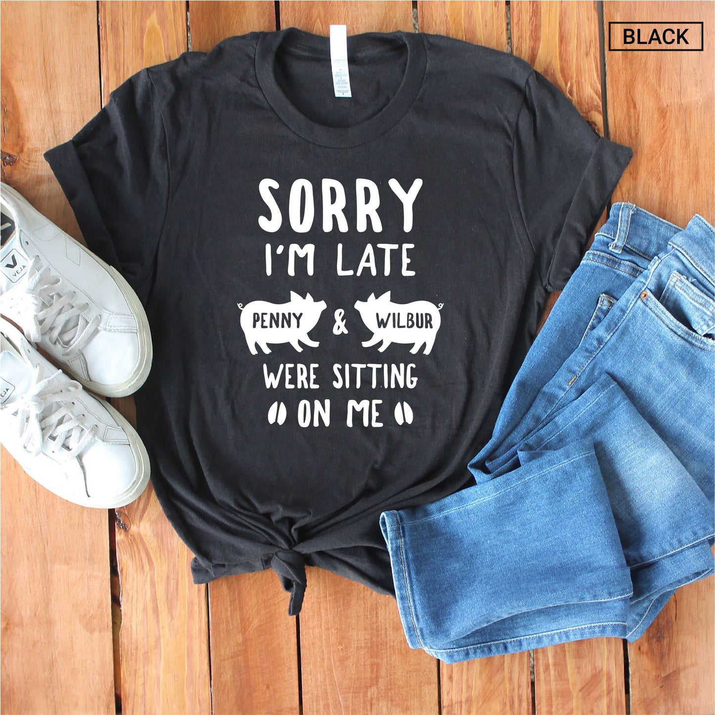 Personalized Pig Shirt - Cute Pet Pig Shirt - Funny Pig Gift [Unisex Shirt]