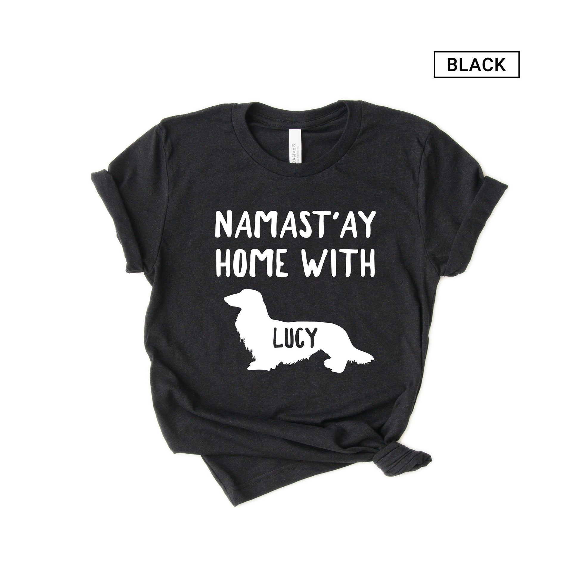 Personalized Dachshund Shirt - Funny Doxie Shirt - Customized with names - Gift [Unisex Shirt]